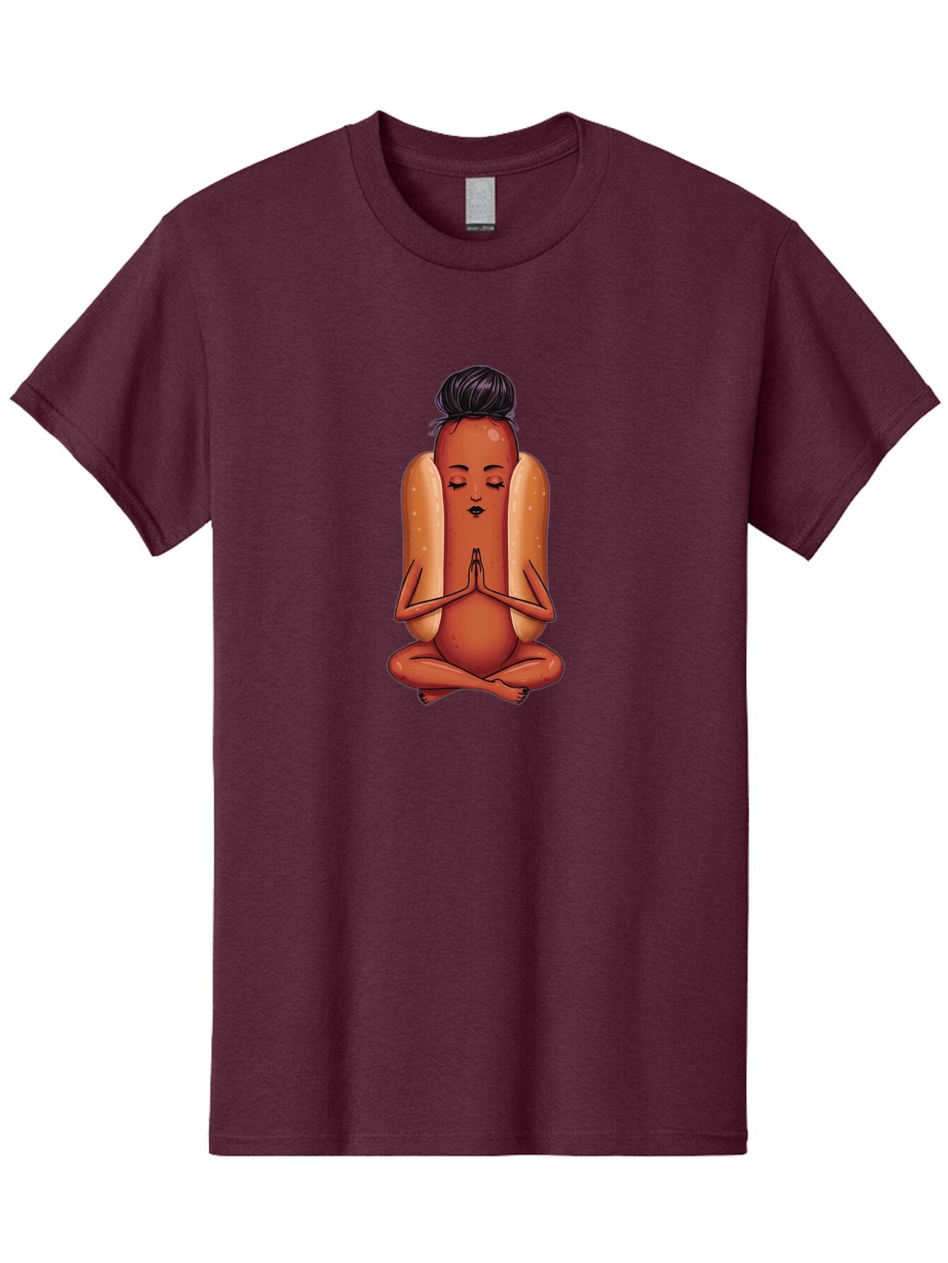 Hot-Dog-Yoga-4 Men'S Graphic Tee, 100% Cotton, Comfortable Casual Summer Wear, Machine Washable, Vintage Camera, Old Camera, Antique Camera, Black Camera, Classic Photography, Photography Equipment, Nostalgic Device, Film Camera, Camera Art Baq969 14