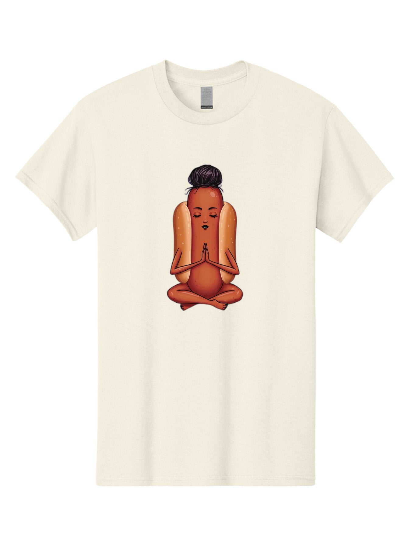 Hot-Dog-Yoga-4 Men'S Graphic Tee, 100% Cotton, Comfortable Casual Summer Wear, Machine Washable, Vintage Camera, Old Camera, Antique Camera, Black Camera, Classic Photography, Photography Equipment, Nostalgic Device, Film Camera, Camera Art Baq969 2