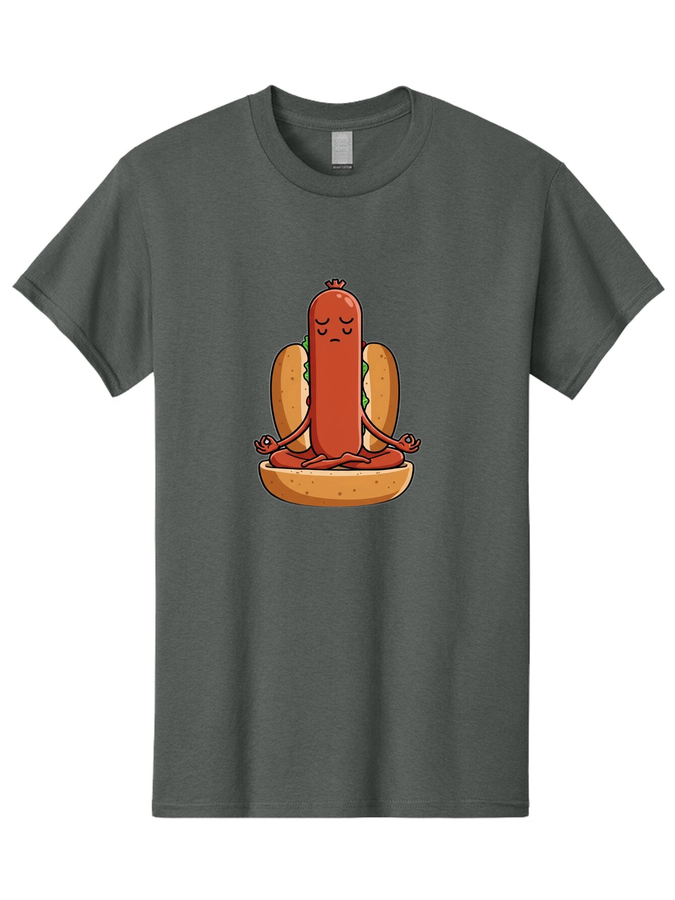 Hot-Dog-Yoga-5 Men'S Graphic Tee, 100% Cotton, Comfortable Casual Summer Wear, Machine Washable, Vintage Camera, Old Camera, Antique Camera, Black Camera, Classic Photography, Photography Equipment, Nostalgic Device, Film Camera, Camera Art Baq970 5