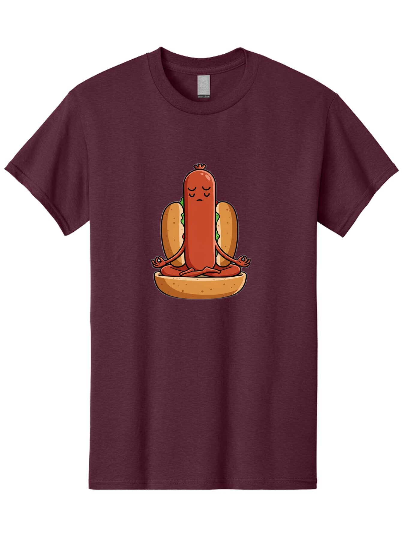 Hot-Dog-Yoga-5 Men'S Graphic Tee, 100% Cotton, Comfortable Casual Summer Wear, Machine Washable, Vintage Camera, Old Camera, Antique Camera, Black Camera, Classic Photography, Photography Equipment, Nostalgic Device, Film Camera, Camera Art Baq970 1