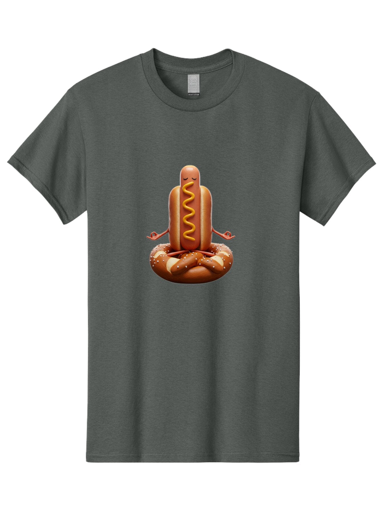 Hotdog-Meditating-On-Pretzel Men'S Graphic Tee, 100% Cotton, Comfortable Casual Summer Wear, Machine Washable, Vintage Camera, Old Camera, Antique Camera, Black Camera, Classic Photography, Photography Equipment, Nostalgic Device, Film Camera, Baq972 1