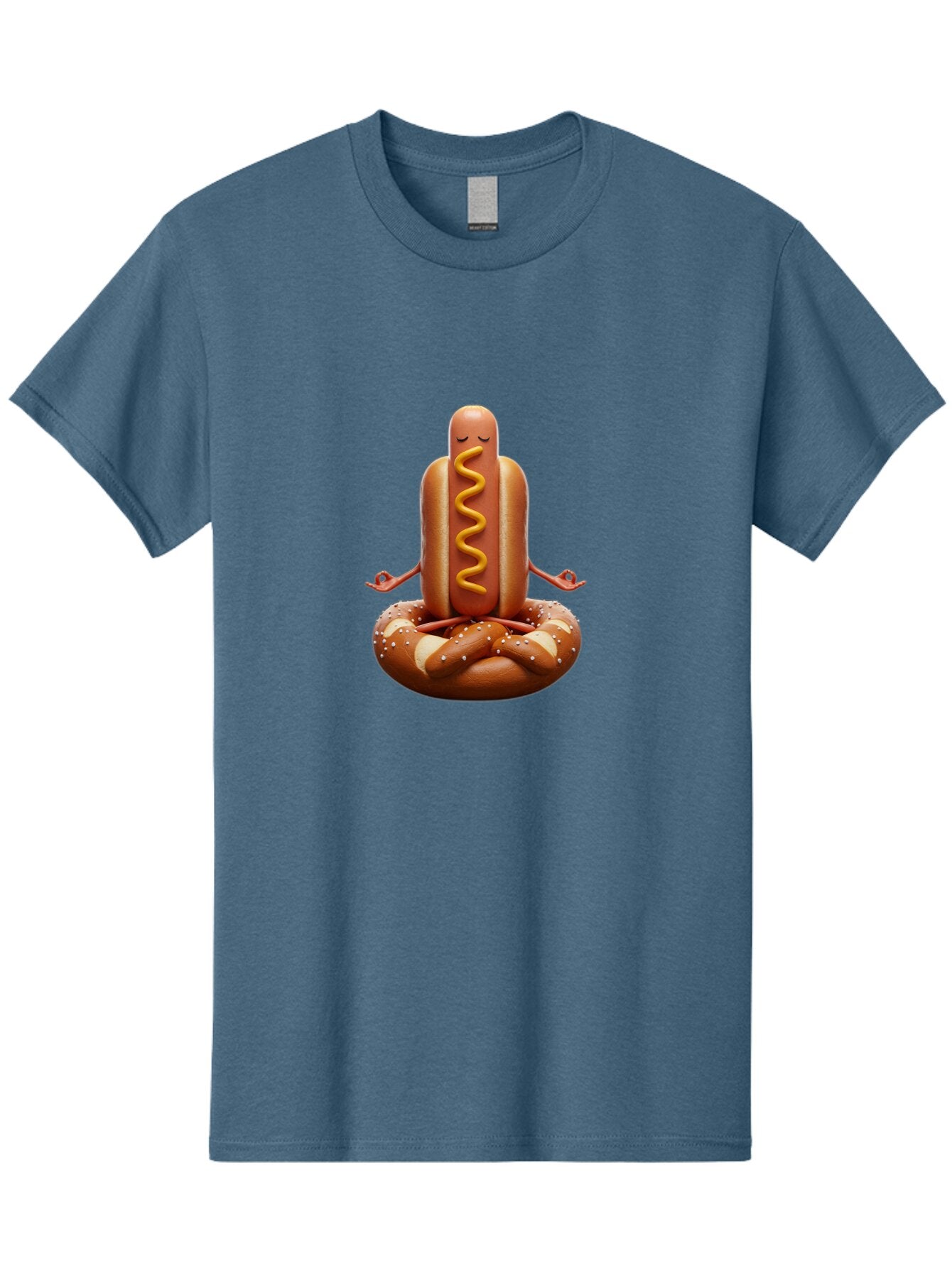 Hotdog-Meditating-On-Pretzel Men'S Graphic Tee, 100% Cotton, Comfortable Casual Summer Wear, Machine Washable, Vintage Camera, Old Camera, Antique Camera, Black Camera, Classic Photography, Photography Equipment, Nostalgic Device, Film Camera, Baq972 2