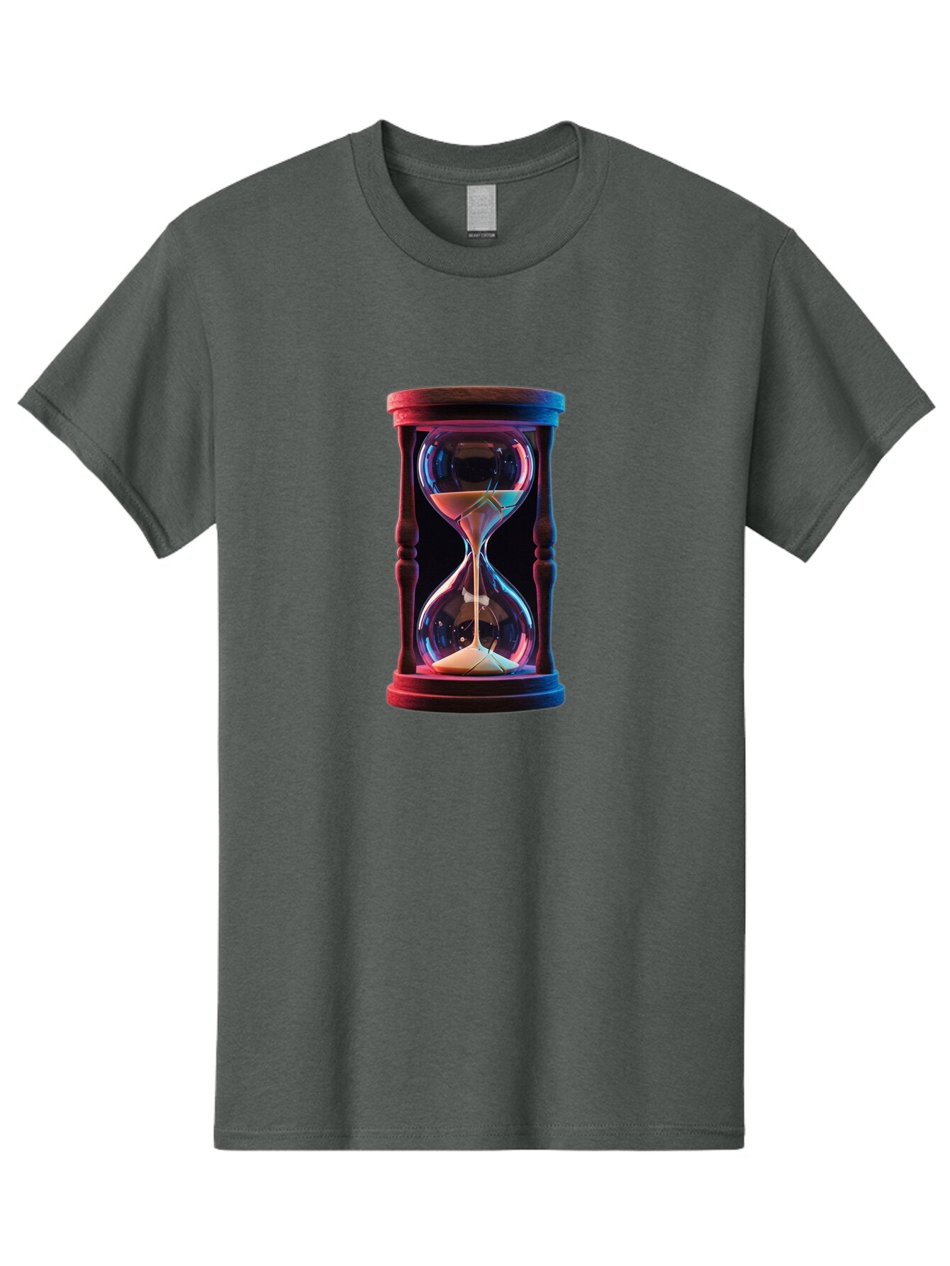 Hourglass-1 Men'S Graphic Tee, 100% Cotton, Comfortable Casual Summer Wear, Machine Washable, Vintage Camera, Old Camera, Antique Camera, Black Camera, Classic Photography, Photography Equipment, Nostalgic Device, Film Camera, Camera Art Baq973 8