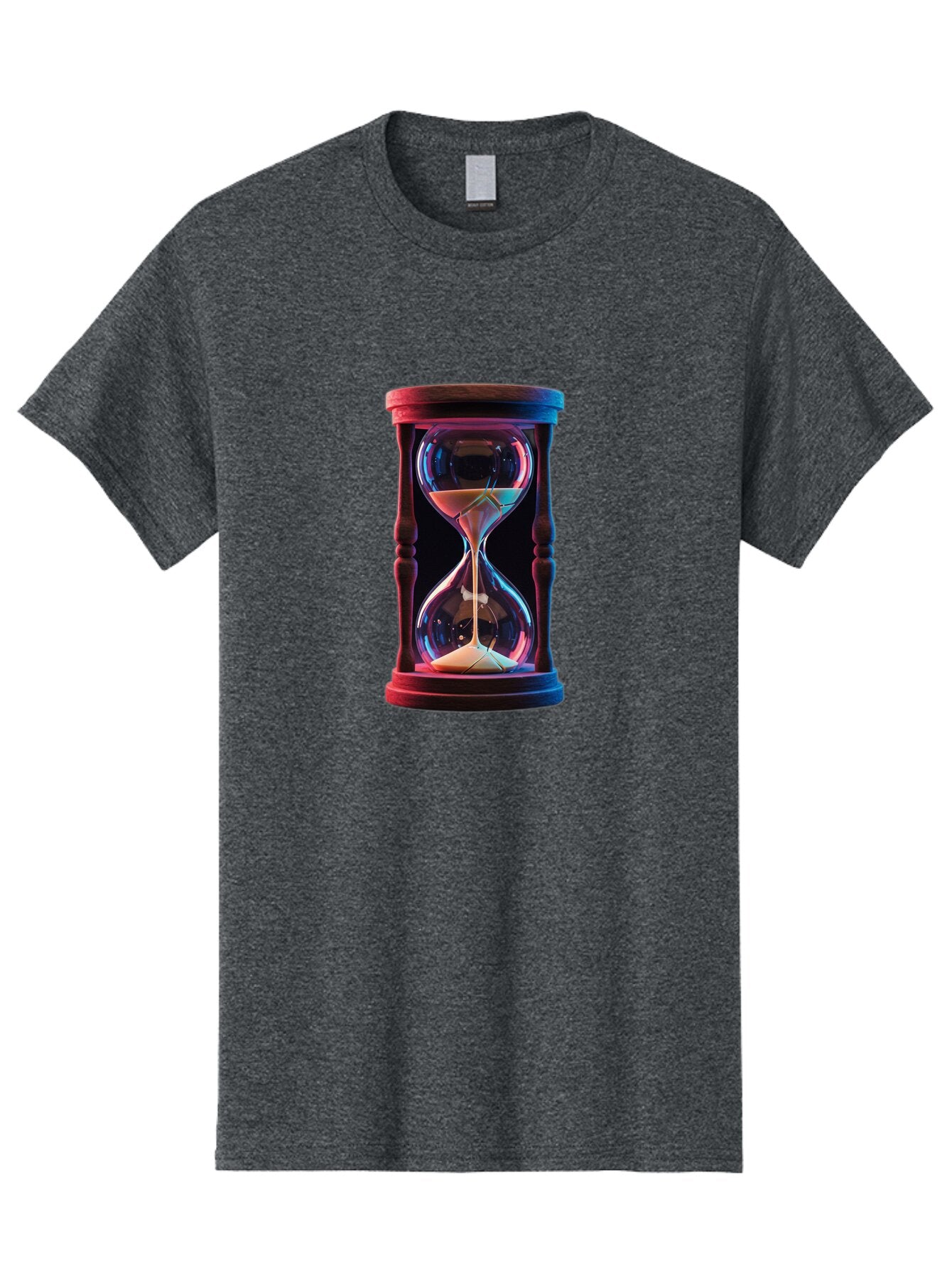 Hourglass-1 Men'S Graphic Tee, 100% Cotton, Comfortable Casual Summer Wear, Machine Washable, Vintage Camera, Old Camera, Antique Camera, Black Camera, Classic Photography, Photography Equipment, Nostalgic Device, Film Camera, Camera Art Baq973 4