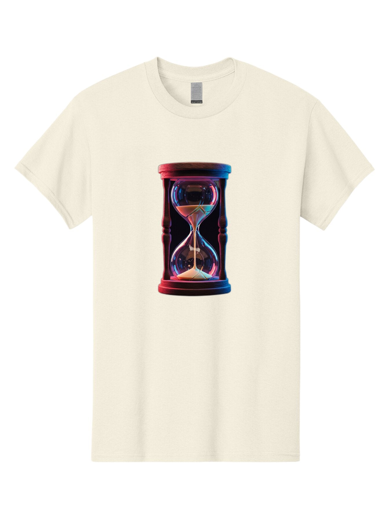 Hourglass-1 Men'S Graphic Tee, 100% Cotton, Comfortable Casual Summer Wear, Machine Washable, Vintage Camera, Old Camera, Antique Camera, Black Camera, Classic Photography, Photography Equipment, Nostalgic Device, Film Camera, Camera Art Baq973 5
