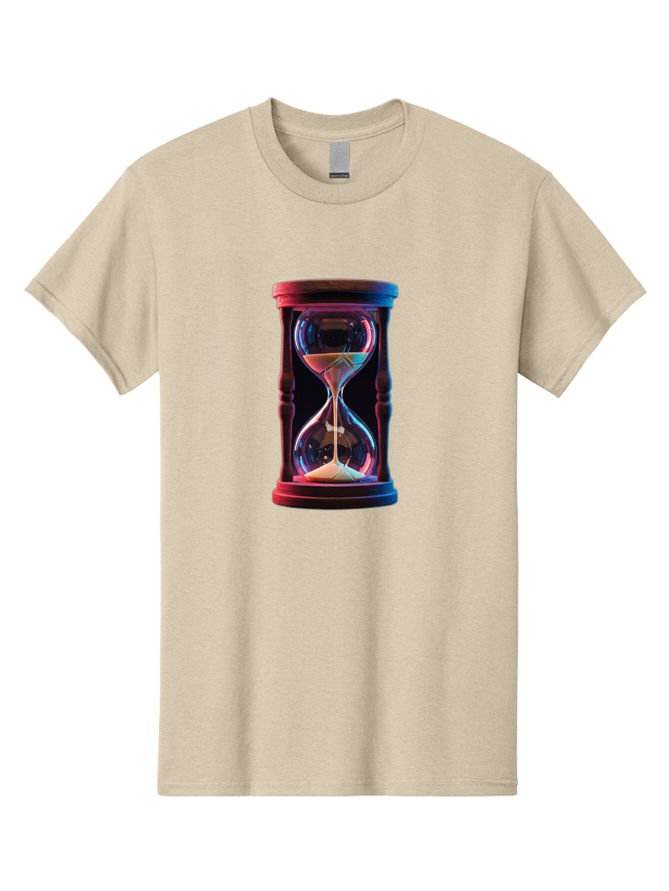 Hourglass-1 Men'S Graphic Tee, 100% Cotton, Comfortable Casual Summer Wear, Machine Washable, Vintage Camera, Old Camera, Antique Camera, Black Camera, Classic Photography, Photography Equipment, Nostalgic Device, Film Camera, Camera Art Baq973 7