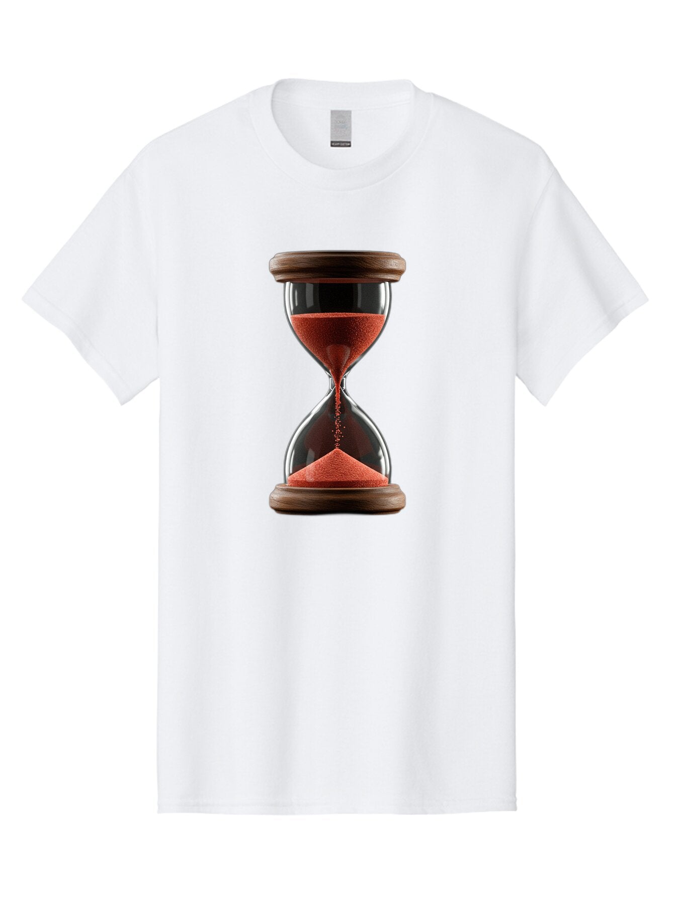 Hourglass-2 Men'S Graphic Tee, 100% Cotton, Comfortable Casual Summer Wear, Machine Washable, Vintage Camera, Old Camera, Antique Camera, Black Camera, Classic Photography, Photography Equipment, Nostalgic Device, Film Camera, Camera Art Baq974 2