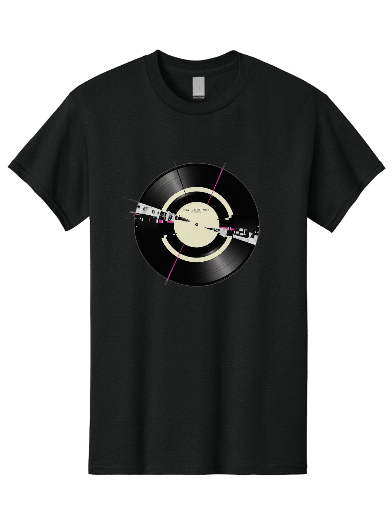 How-Deep-Is-Your-Love-Vinyl Men'S Graphic Tee, 100% Cotton, Comfortable Casual Summer Wear, Machine Washable, Vintage Camera, Old Camera, Antique Camera, Black Camera, Classic Photography, Photography Equipment, Nostalgic Device, Film Camera, Baq979 3