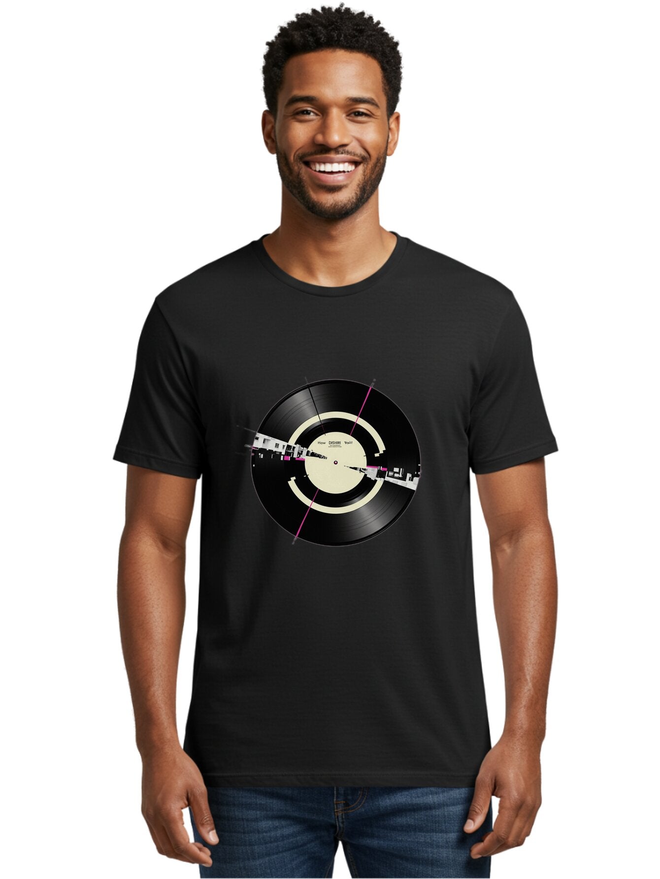 How-Deep-Is-Your-Love-Vinyl Men'S Graphic Tee, 100% Cotton, Comfortable Casual Summer Wear, Machine Washable, Vintage Camera, Old Camera, Antique Camera, Black Camera, Classic Photography, Photography Equipment, Nostalgic Device, Film Camera, Baq979 22