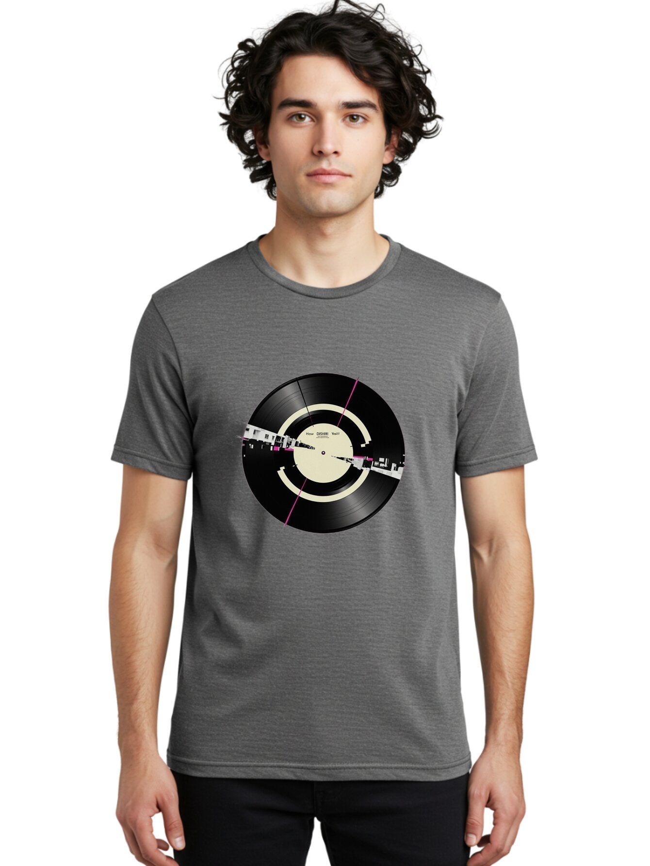 How-Deep-Is-Your-Love-Vinyl Men'S Graphic Tee, 100% Cotton, Comfortable Casual Summer Wear, Machine Washable, Vintage Camera, Old Camera, Antique Camera, Black Camera, Classic Photography, Photography Equipment, Nostalgic Device, Film Camera, Baq979 21