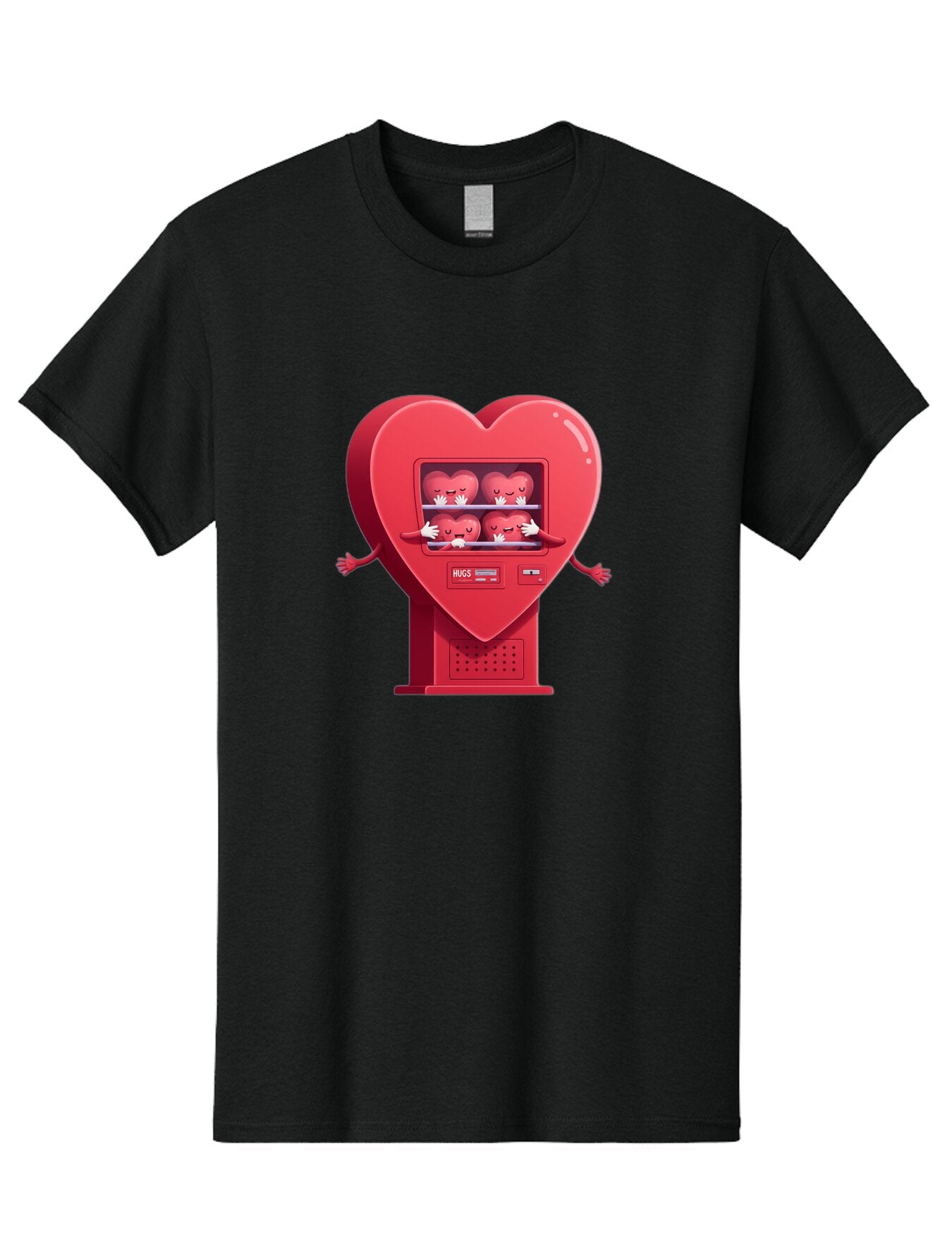 Hugs-Vending-Machine Men'S Graphic Tee, 100% Cotton, Comfortable Casual Summer Wear, Machine Washable, Vintage Camera, Old Camera, Antique Camera, Black Camera, Classic Photography, Photography Equipment, Nostalgic Device, Film Camera, Baq983 5