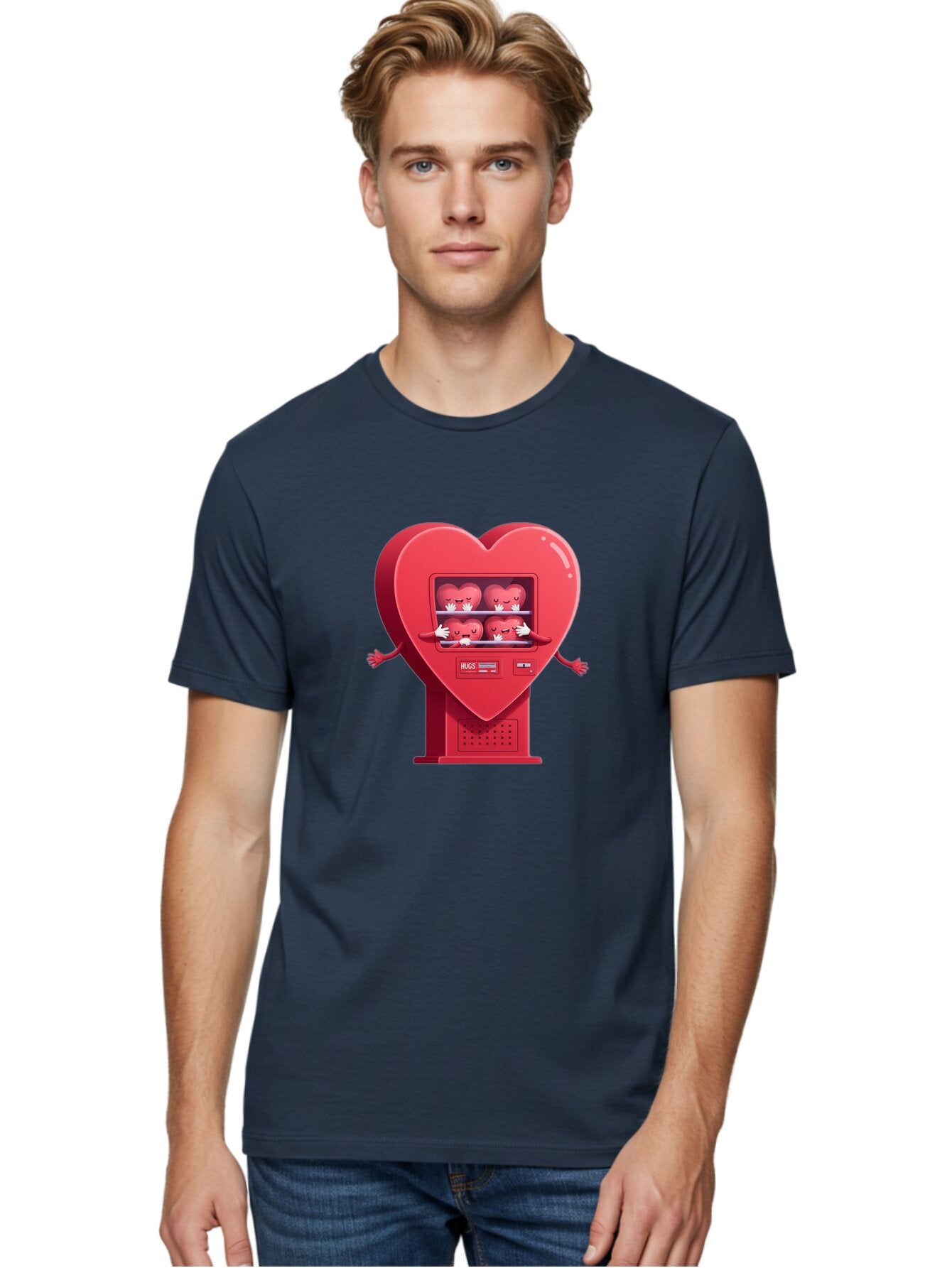 Hugs-Vending-Machine Men'S Graphic Tee, 100% Cotton, Comfortable Casual Summer Wear, Machine Washable, Vintage Camera, Old Camera, Antique Camera, Black Camera, Classic Photography, Photography Equipment, Nostalgic Device, Film Camera, Baq983 28