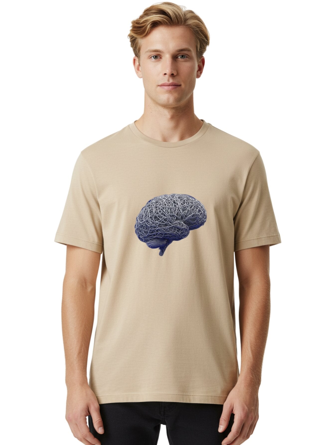 Human-Brain Men'S Graphic Tee, 100% Cotton, Comfortable Casual Summer Wear, Machine Washable, Vintage Camera, Old Camera, Antique Camera, Black Camera, Classic Photography, Photography Equipment, Nostalgic Device, Film Camera, Camera Art Baq987 17