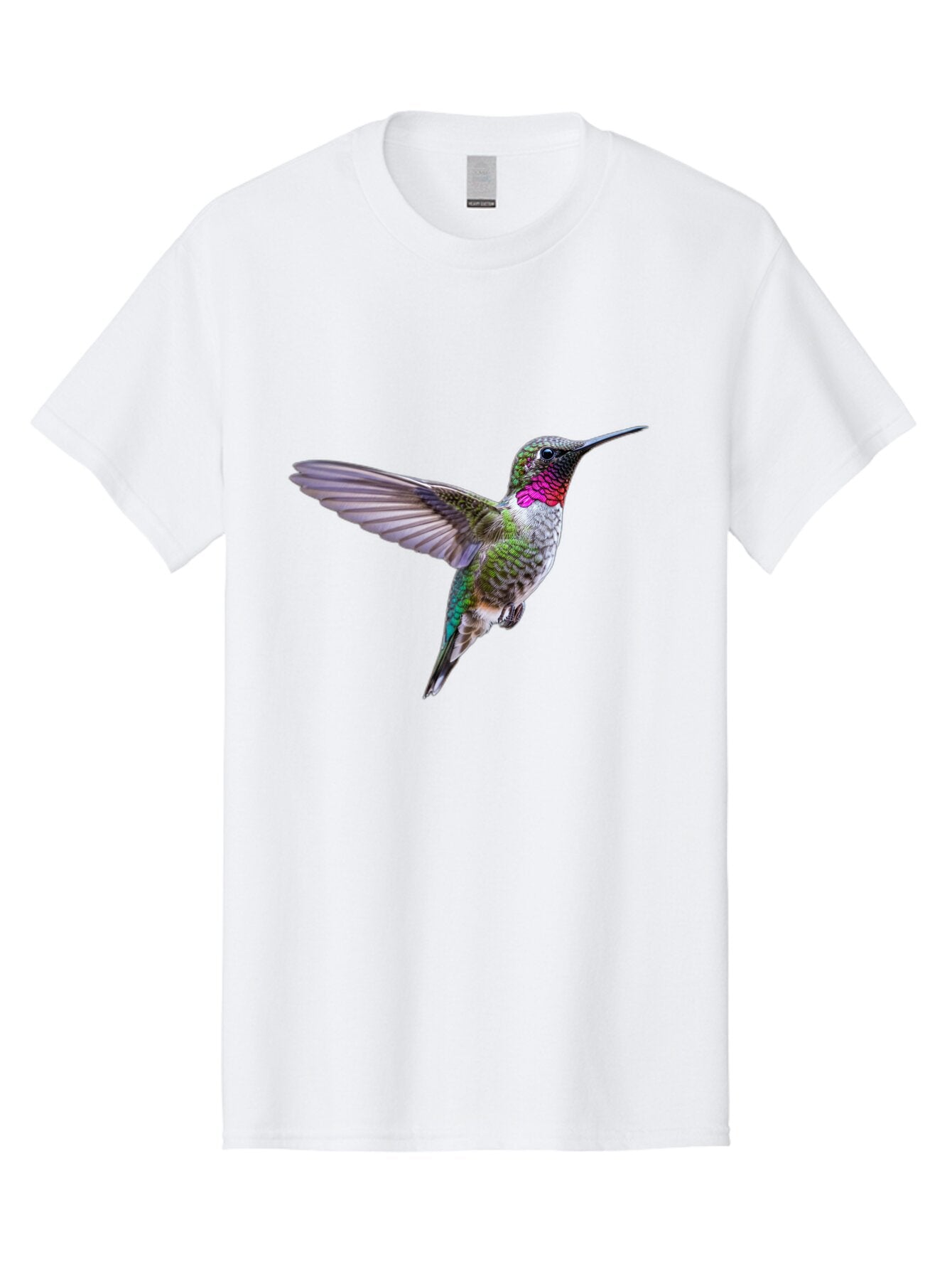 Hummingbird-In-Flight Men'S Graphic Tee, 100% Cotton, Comfortable Casual Summer Wear, Machine Washable, Vintage Camera, Old Camera, Antique Camera, Black Camera, Classic Photography, Photography Equipment, Nostalgic Device, Film Camera, Baq988 15
