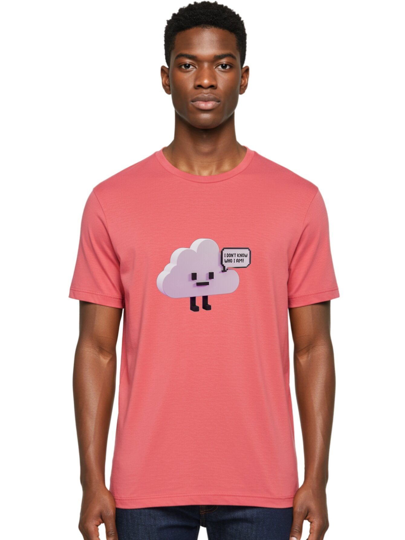 I-Don-T-Know-Who-I-Am Men'S Graphic Tee, 100% Cotton, Comfortable Casual Summer Wear, Machine Washable, Vintage Camera, Old Camera, Antique Camera, Black Camera, Classic Photography, Photography Equipment, Nostalgic Device, Film Camera, Baq992 24