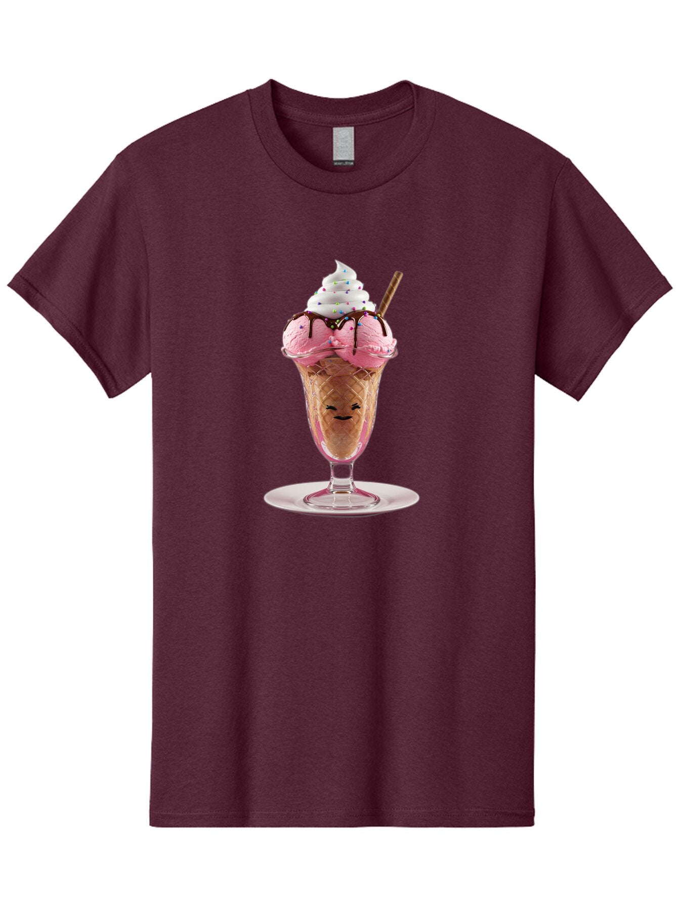 Ice-Cream-Sundae Men'S Graphic Tee, 100% Cotton, Comfortable Casual Summer Wear, Machine Washable, Vintage Camera, Old Camera, Antique Camera, Black Camera, Classic Photography, Photography Equipment, Nostalgic Device, Film Camera, Camera Art Baq993 11