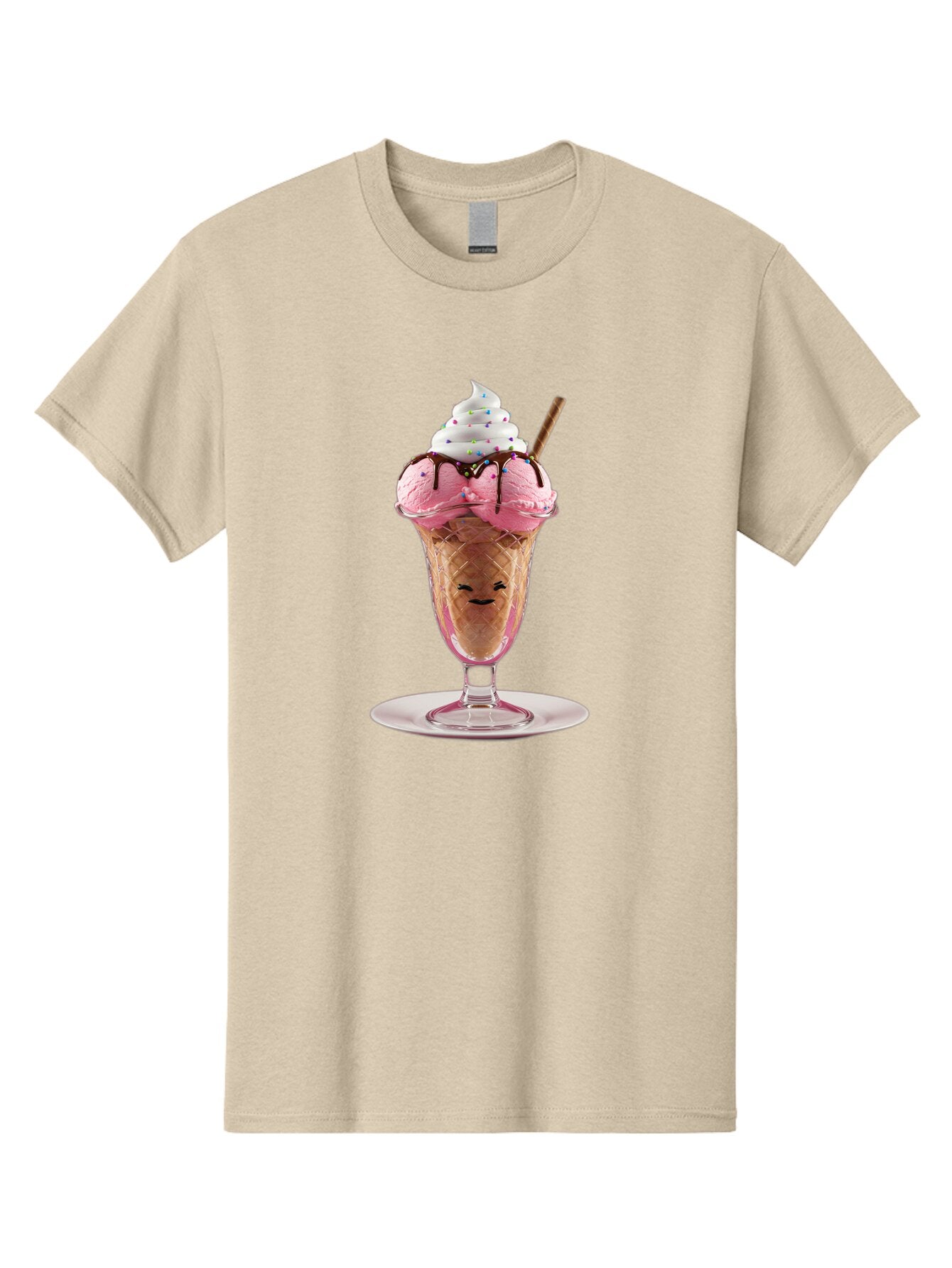 Ice-Cream-Sundae Men'S Graphic Tee, 100% Cotton, Comfortable Casual Summer Wear, Machine Washable, Vintage Camera, Old Camera, Antique Camera, Black Camera, Classic Photography, Photography Equipment, Nostalgic Device, Film Camera, Camera Art Baq993 2