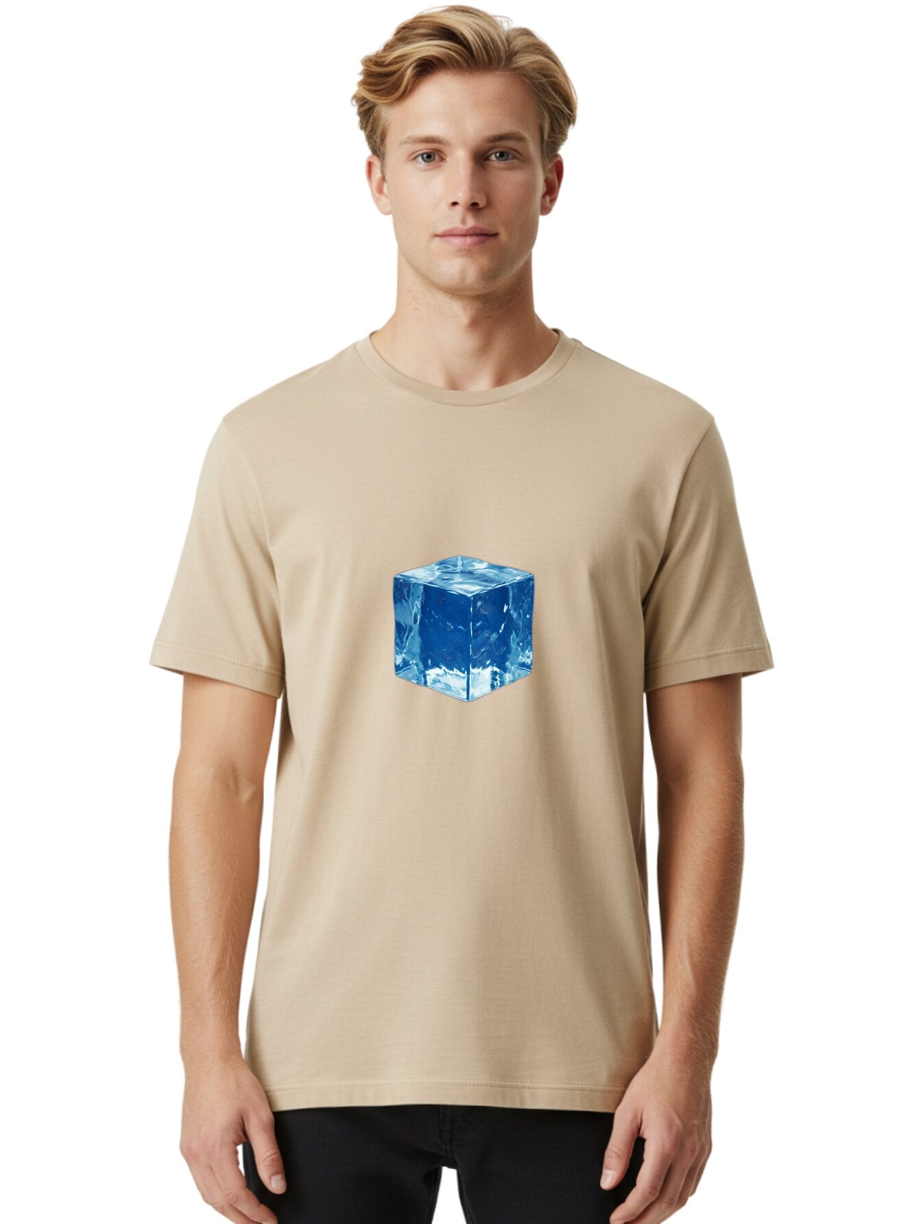 Ice-Cube-1 Men'S Graphic Tee, 100% Cotton, Comfortable Casual Summer Wear, Machine Washable, Vintage Camera, Old Camera, Antique Camera, Black Camera, Classic Photography, Photography Equipment, Nostalgic Device, Film Camera, Camera Art Baq994 25