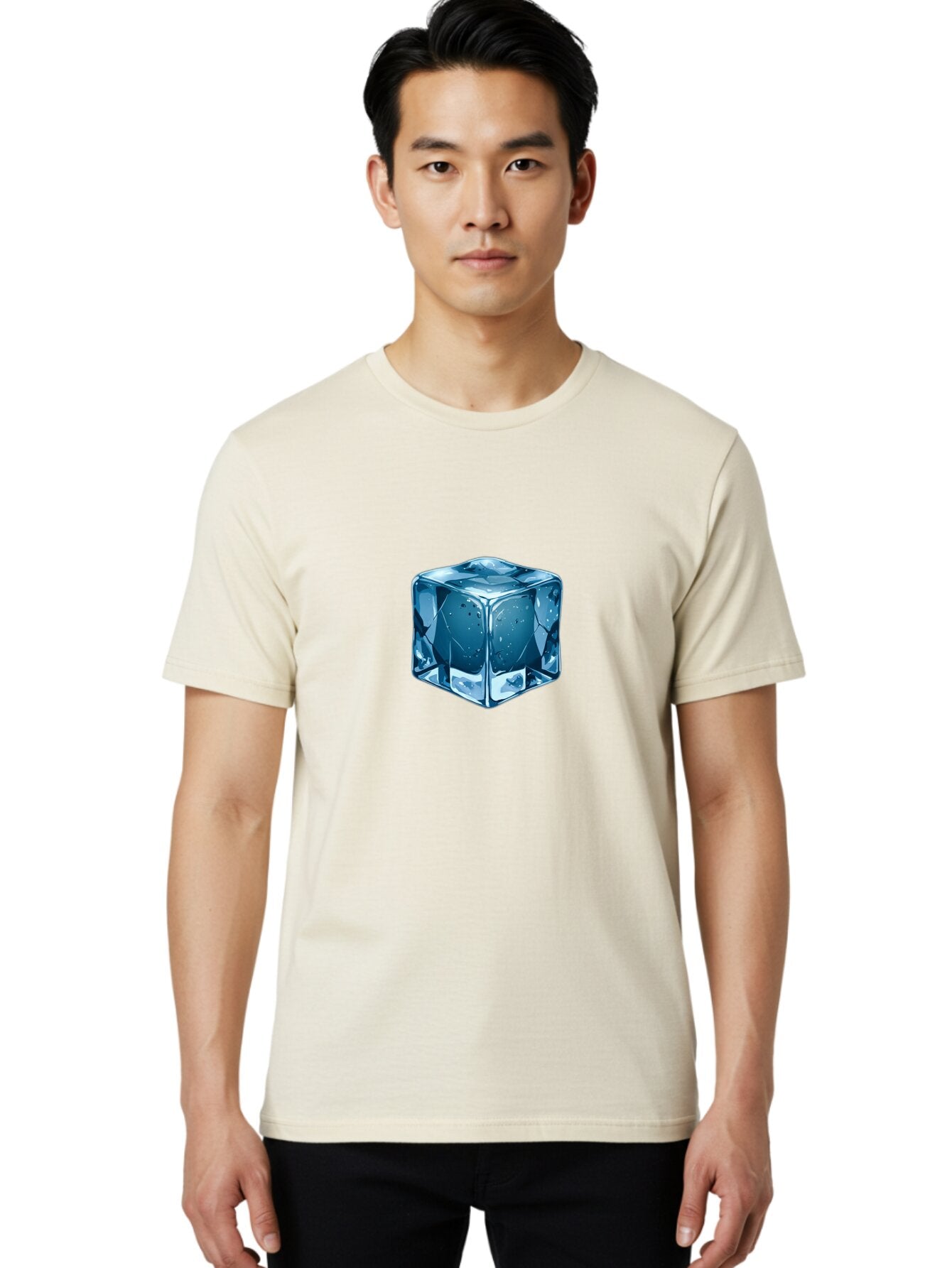 Ice-Cube-2 Men'S Graphic Tee, 100% Cotton, Comfortable Casual Summer Wear, Machine Washable, Vintage Camera, Old Camera, Antique Camera, Black Camera, Classic Photography, Photography Equipment, Nostalgic Device, Film Camera, Camera Art Baq995 23