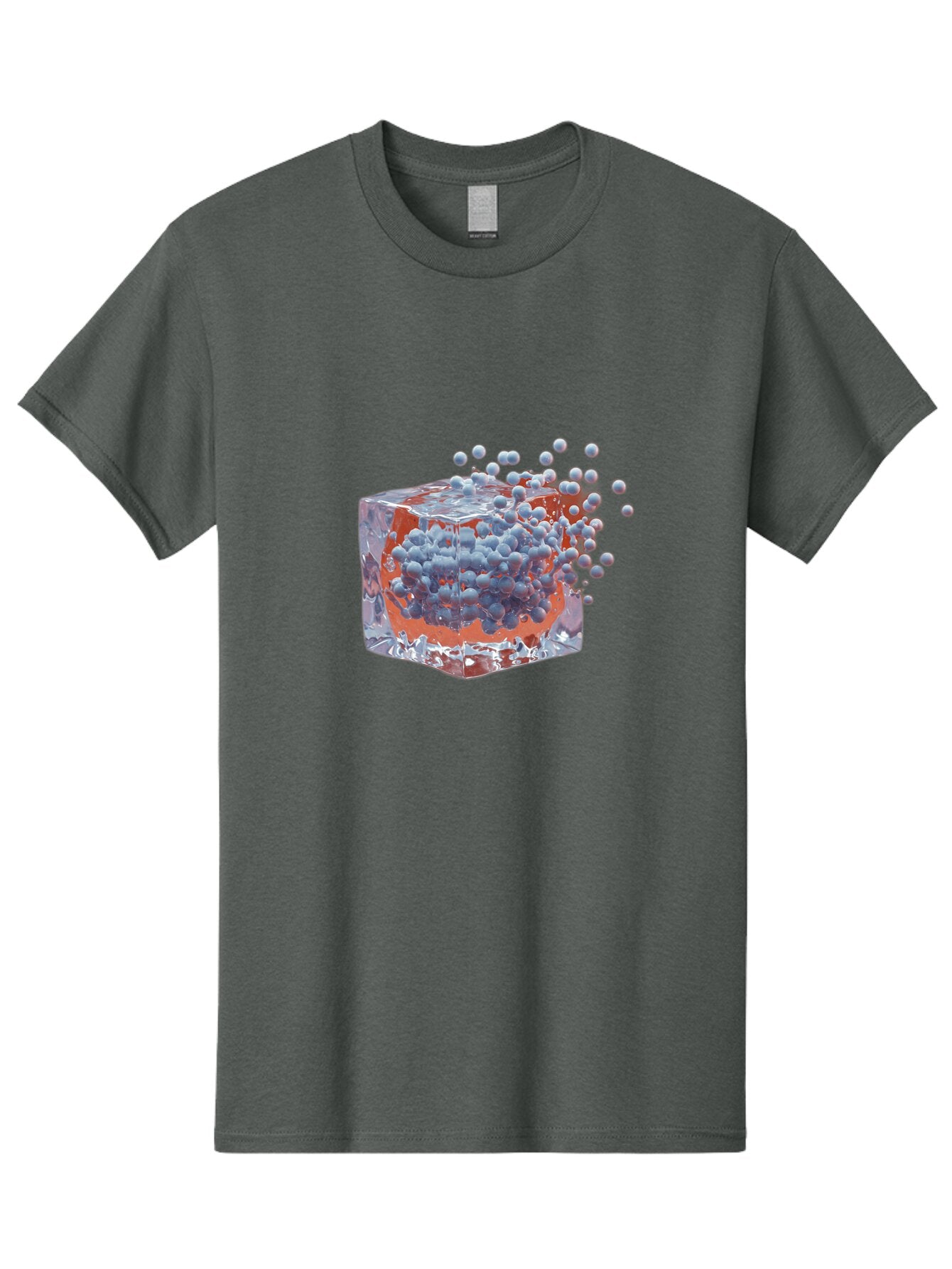 Ice-Cube-With-Particles Men'S Graphic Tee, 100% Cotton, Comfortable Casual Summer Wear, Machine Washable, Vintage Camera, Old Camera, Antique Camera, Black Camera, Classic Photography, Photography Equipment, Nostalgic Device, Film Camera, Baq997 9
