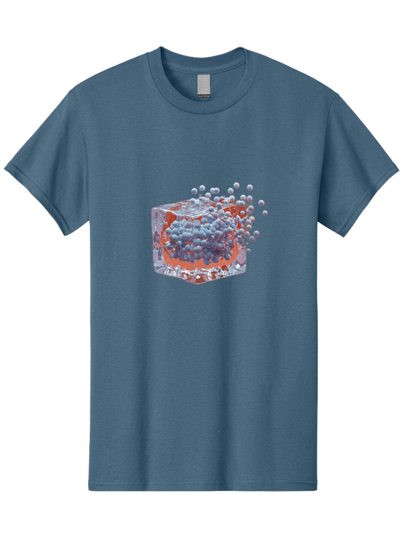 Ice-Cube-With-Particles Men'S Graphic Tee, 100% Cotton, Comfortable Casual Summer Wear, Machine Washable, Vintage Camera, Old Camera, Antique Camera, Black Camera, Classic Photography, Photography Equipment, Nostalgic Device, Film Camera, Baq997 5