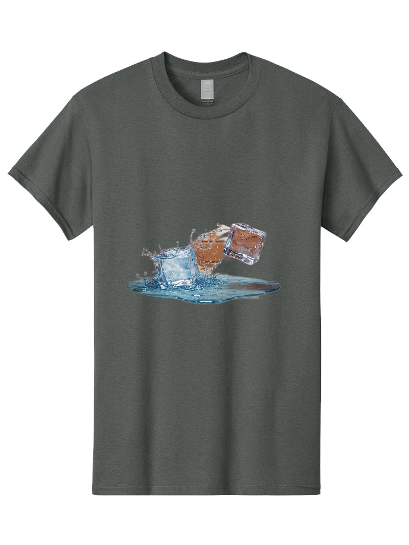 Ice-Cubes-Splash Men'S Graphic Tee, 100% Cotton, Comfortable Casual Summer Wear, Machine Washable, Vintage Camera, Old Camera, Antique Camera, Black Camera, Classic Photography, Photography Equipment, Nostalgic Device, Film Camera, Camera Art Baq999 14