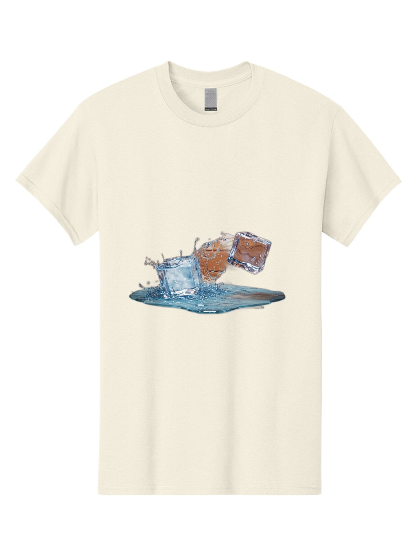 Ice-Cubes-Splash Men'S Graphic Tee, 100% Cotton, Comfortable Casual Summer Wear, Machine Washable, Vintage Camera, Old Camera, Antique Camera, Black Camera, Classic Photography, Photography Equipment, Nostalgic Device, Film Camera, Camera Art Baq999 7