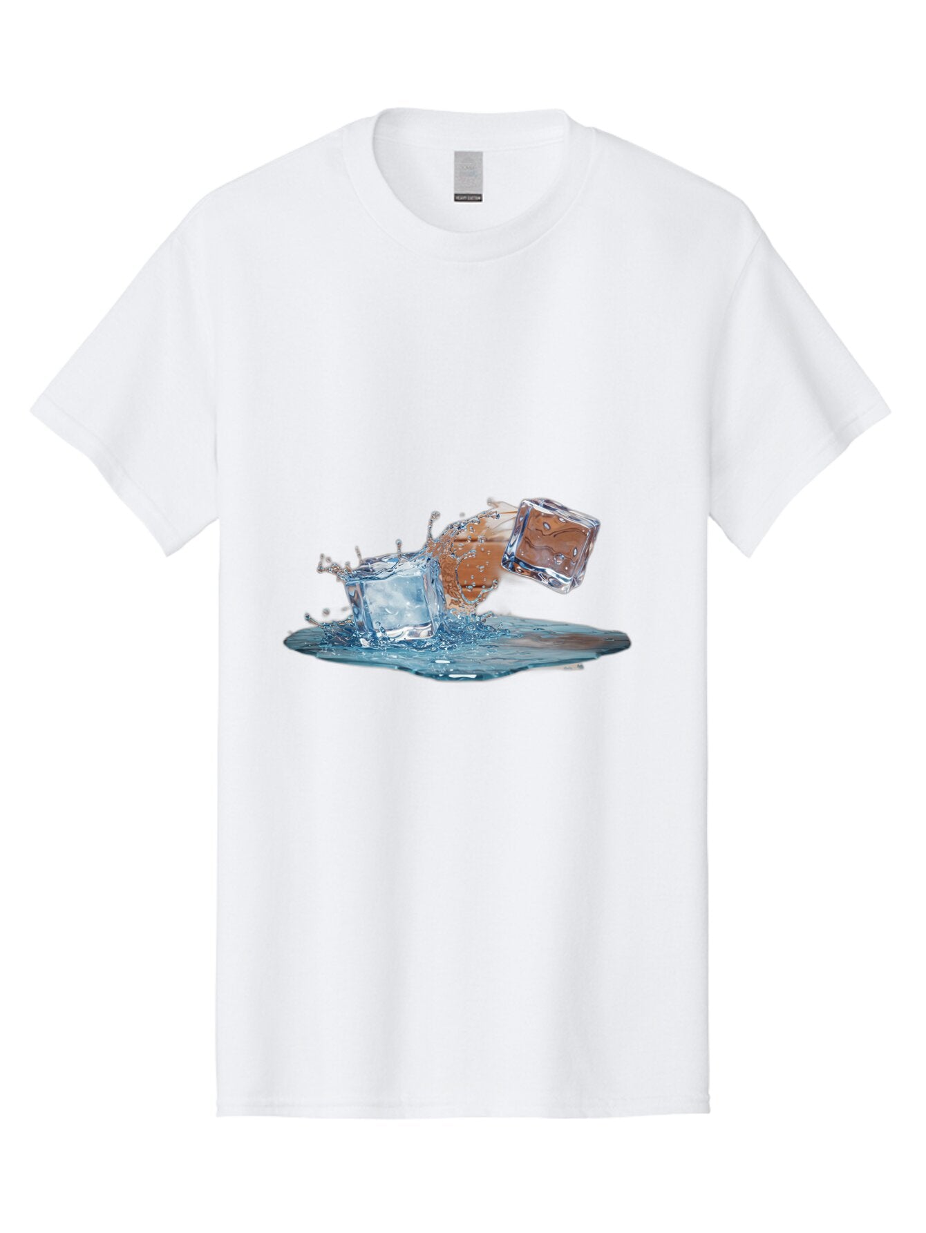 Ice-Cubes-Splash Men'S Graphic Tee, 100% Cotton, Comfortable Casual Summer Wear, Machine Washable, Vintage Camera, Old Camera, Antique Camera, Black Camera, Classic Photography, Photography Equipment, Nostalgic Device, Film Camera, Camera Art Baq999 11