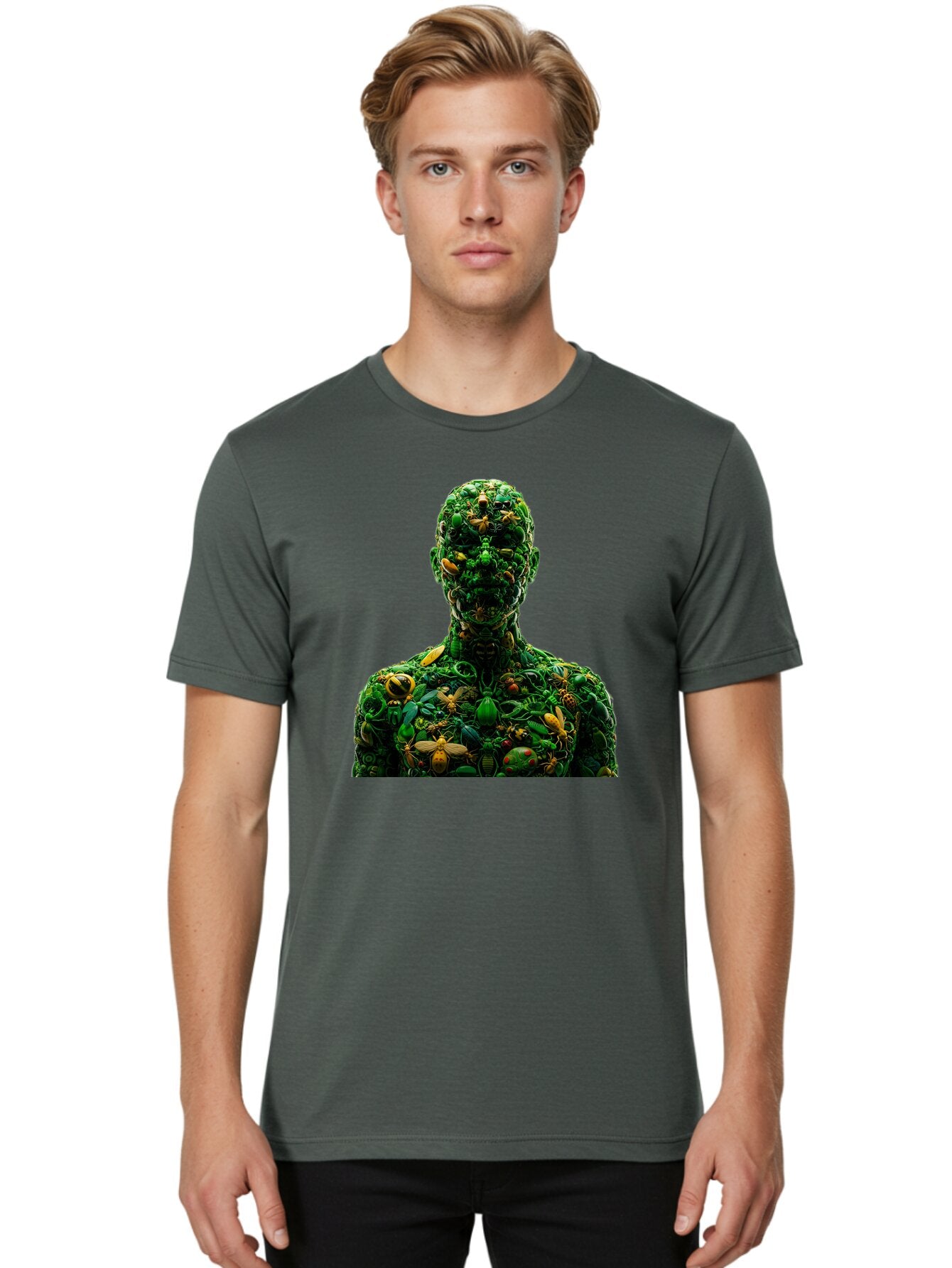 Human Men'S Graphic Tee, 100% Cotton, Comfortable Casual Summer Wear, Machine Washable, Vintage Camera, Old Camera, Antique Camera, Black Camera, Classic Photography, Photography Equipment, Nostalgic Device, Film Camera, Camera Art Bar001 24