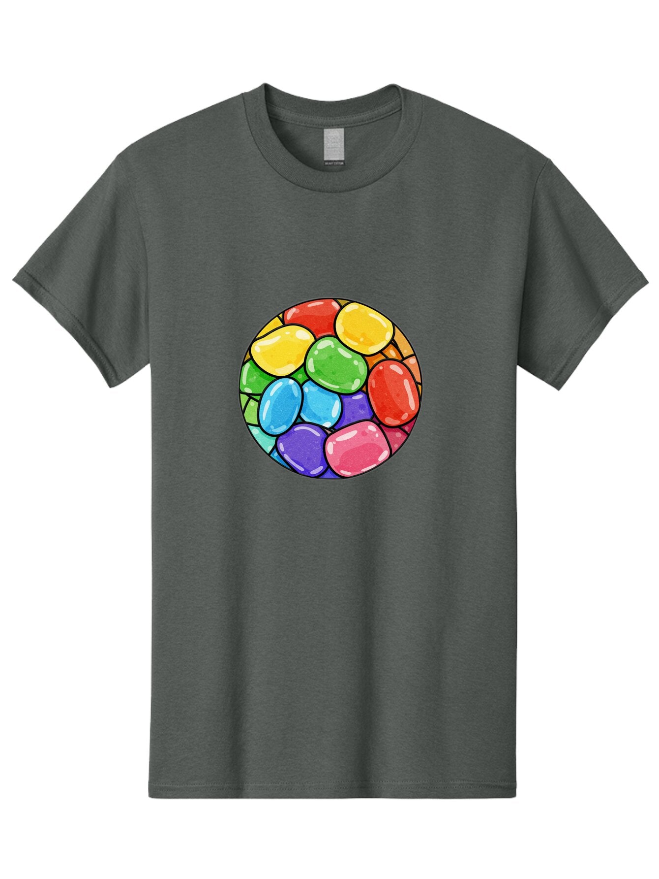 Jelly-Beans-1 Men'S Graphic Tee, 100% Cotton, Comfortable Casual Summer Wear, Machine Washable, Vintage Camera, Old Camera, Antique Camera, Black Camera, Classic Photography, Photography Equipment, Nostalgic Device, Film Camera, Camera Art Bar007 10