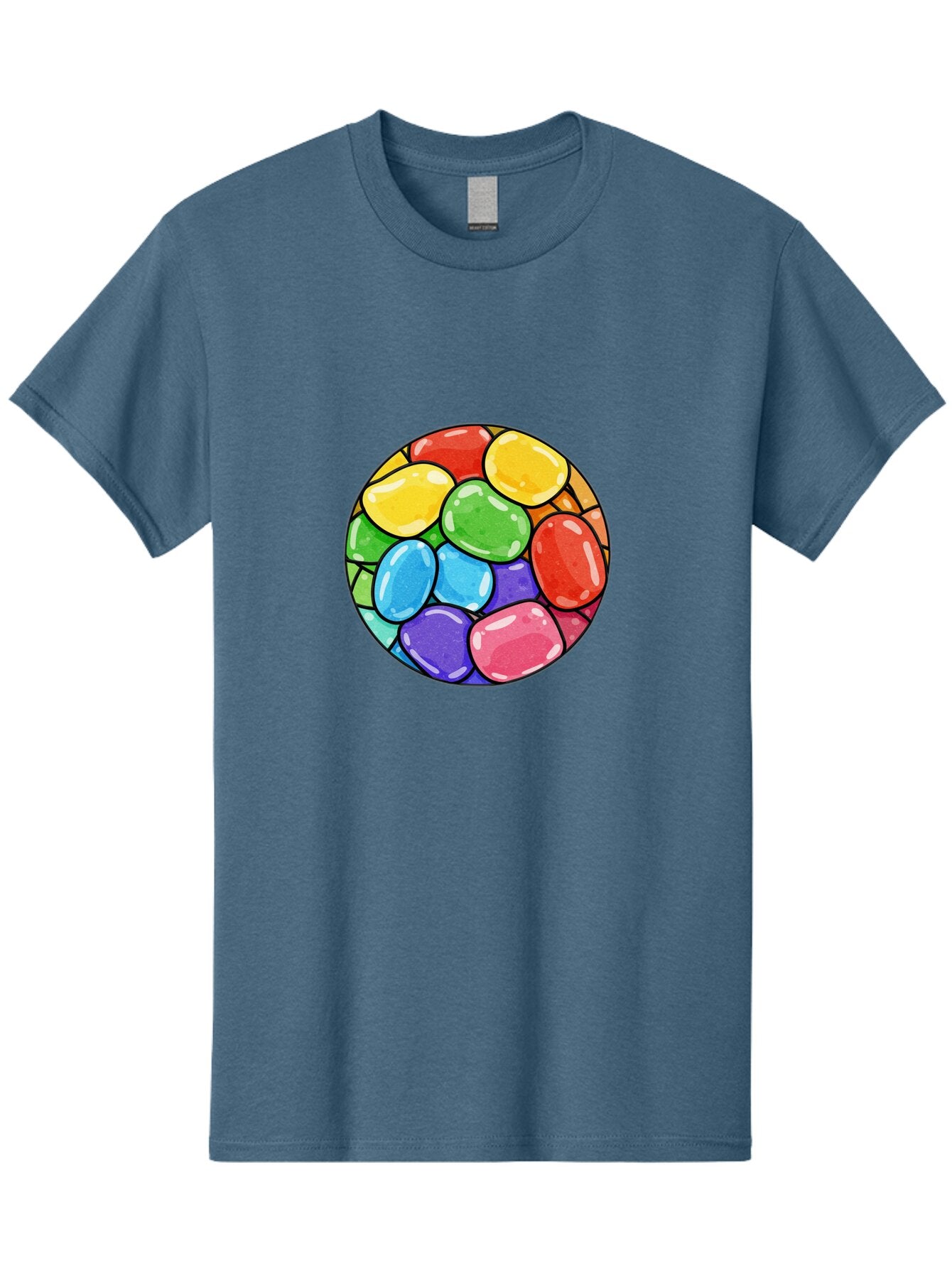 Jelly-Beans-1 Men'S Graphic Tee, 100% Cotton, Comfortable Casual Summer Wear, Machine Washable, Vintage Camera, Old Camera, Antique Camera, Black Camera, Classic Photography, Photography Equipment, Nostalgic Device, Film Camera, Camera Art Bar007 14