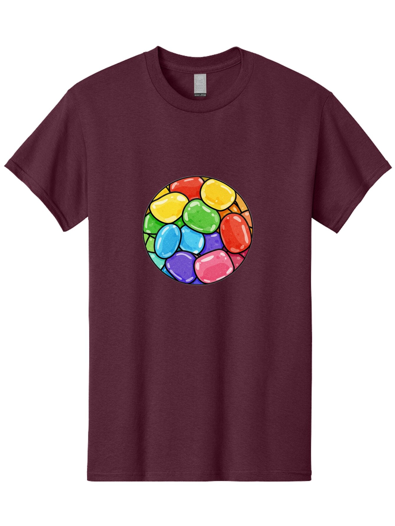 Jelly-Beans-1 Men'S Graphic Tee, 100% Cotton, Comfortable Casual Summer Wear, Machine Washable, Vintage Camera, Old Camera, Antique Camera, Black Camera, Classic Photography, Photography Equipment, Nostalgic Device, Film Camera, Camera Art Bar007 9