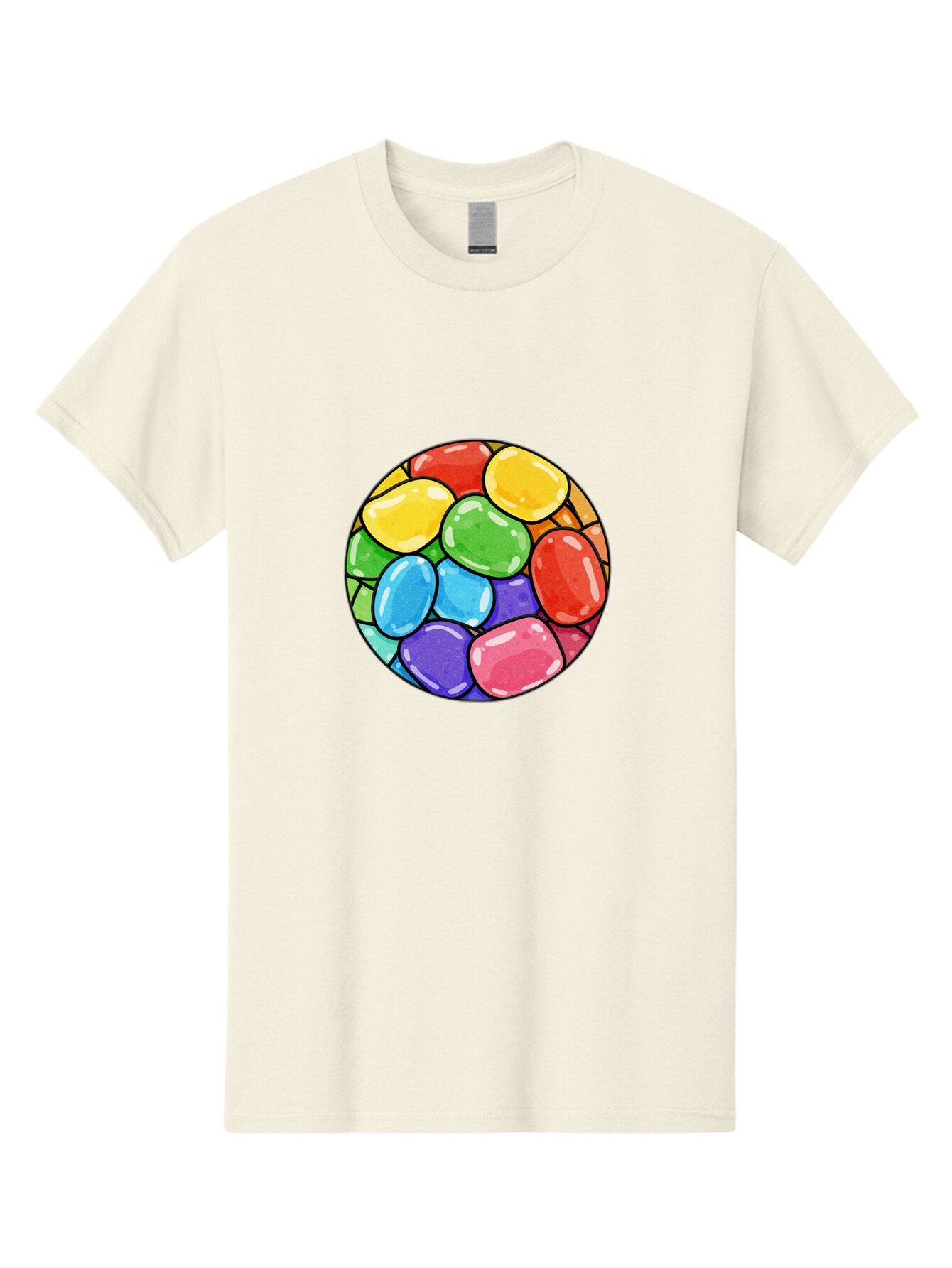 Jelly-Beans-1 Men'S Graphic Tee, 100% Cotton, Comfortable Casual Summer Wear, Machine Washable, Vintage Camera, Old Camera, Antique Camera, Black Camera, Classic Photography, Photography Equipment, Nostalgic Device, Film Camera, Camera Art Bar007 1