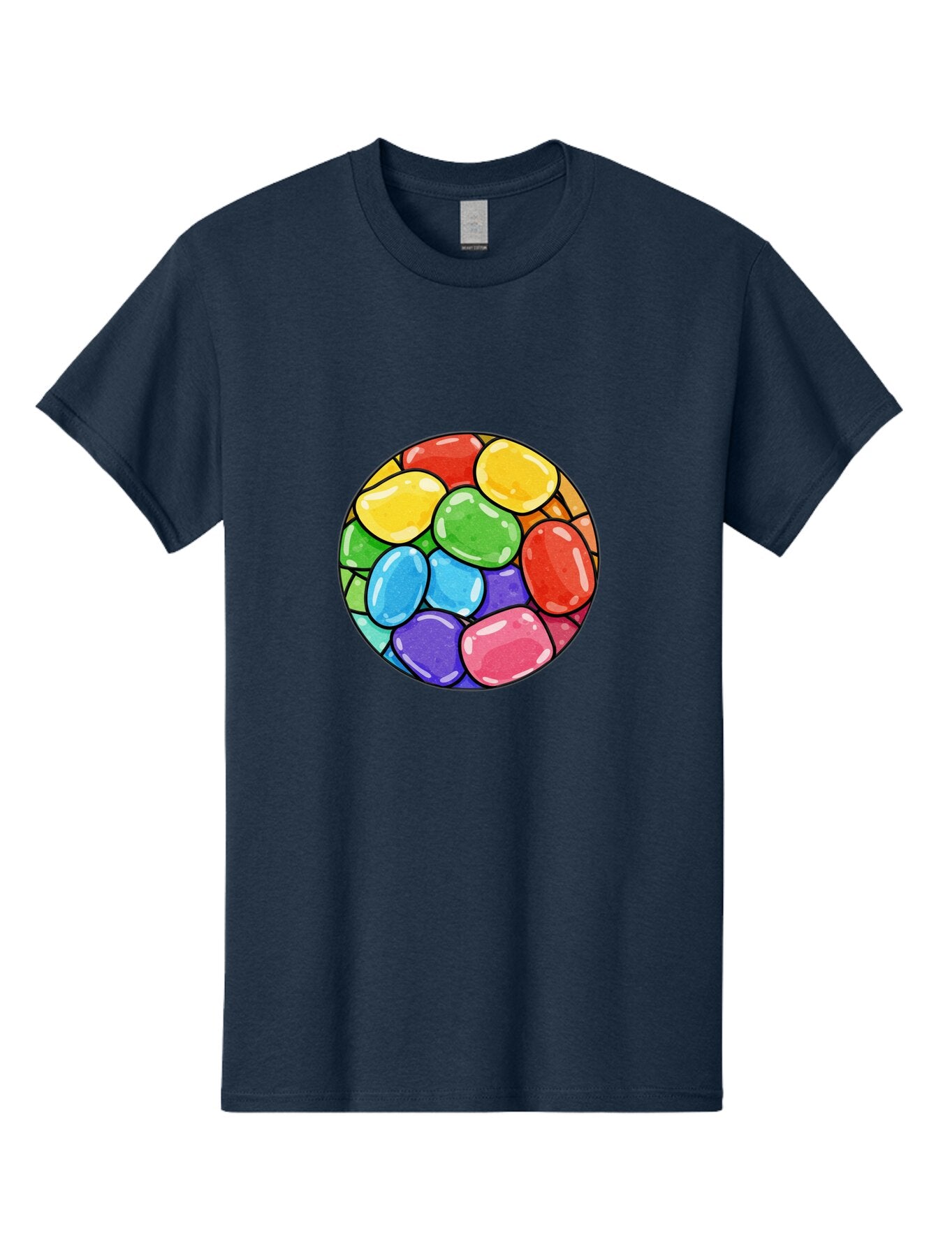 Jelly-Beans-1 Men'S Graphic Tee, 100% Cotton, Comfortable Casual Summer Wear, Machine Washable, Vintage Camera, Old Camera, Antique Camera, Black Camera, Classic Photography, Photography Equipment, Nostalgic Device, Film Camera, Camera Art Bar007 13