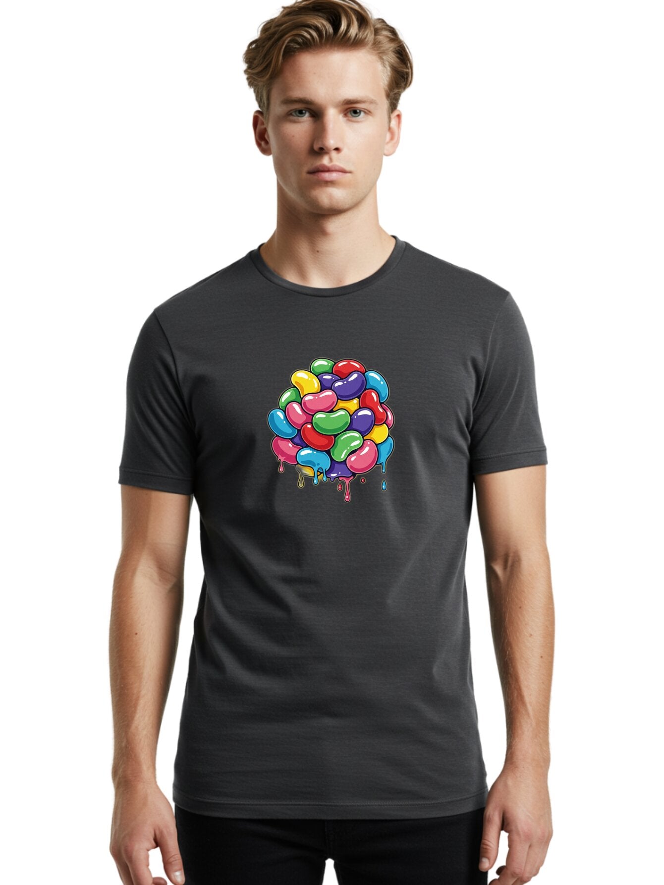 Jelly-Beans Men'S Graphic Tee, 100% Cotton, Comfortable Casual Summer Wear, Machine Washable, Vintage Camera, Old Camera, Antique Camera, Black Camera, Classic Photography, Photography Equipment, Nostalgic Device, Film Camera, Camera Art Bar008 18