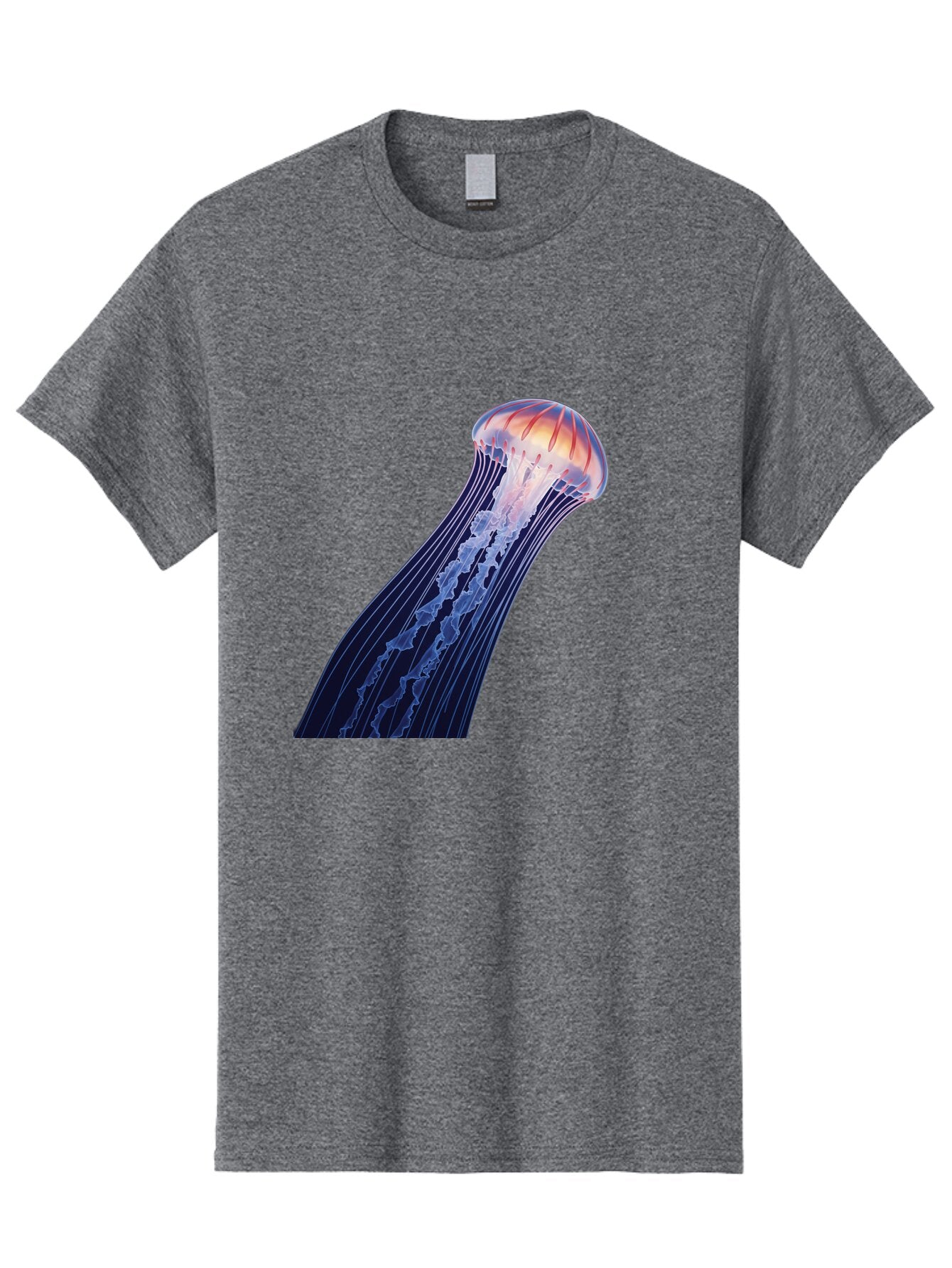 Jellyfish-2 Men'S Graphic Tee, 100% Cotton, Comfortable Casual Summer Wear, Machine Washable, Vintage Camera, Old Camera, Antique Camera, Black Camera, Classic Photography, Photography Equipment, Nostalgic Device, Film Camera, Camera Art Bar010 10