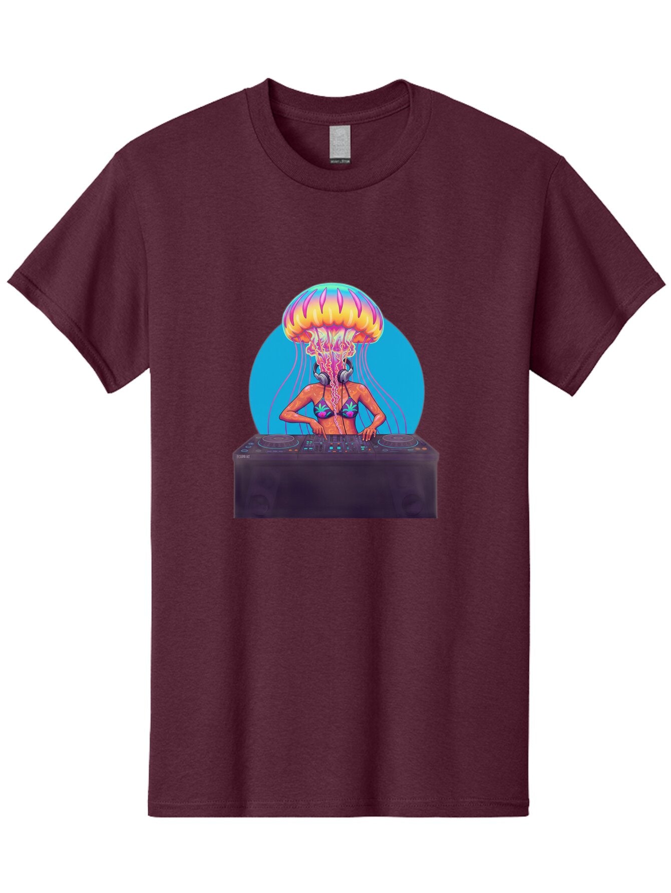 Jellyfish-Dj-3 Men'S Graphic Tee, 100% Cotton, Comfortable Casual Summer Wear, Machine Washable, Vintage Camera, Old Camera, Antique Camera, Black Camera, Classic Photography, Photography Equipment, Nostalgic Device, Film Camera, Camera Art Bar013 9