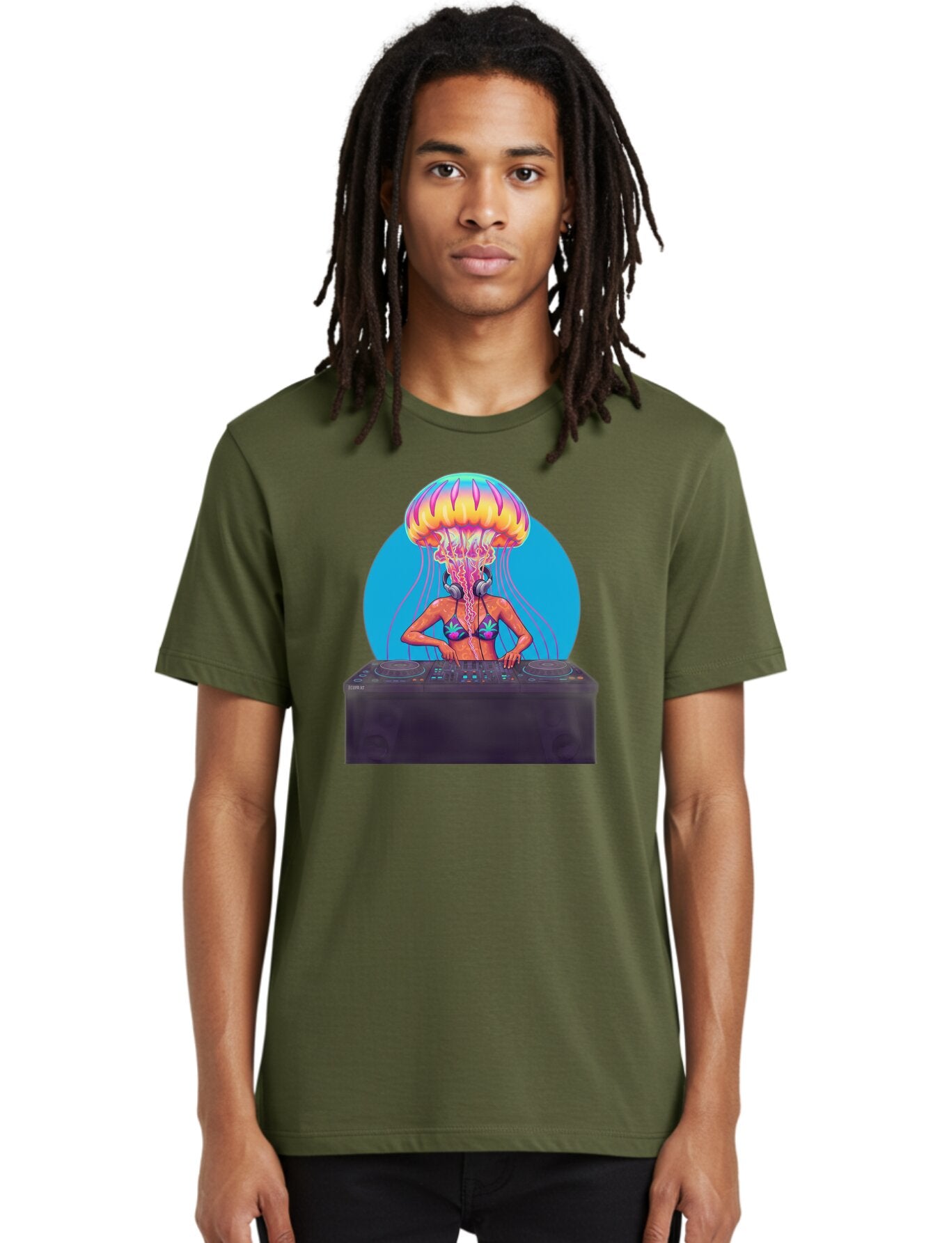 Jellyfish-Dj-3 Men'S Graphic Tee, 100% Cotton, Comfortable Casual Summer Wear, Machine Washable, Vintage Camera, Old Camera, Antique Camera, Black Camera, Classic Photography, Photography Equipment, Nostalgic Device, Film Camera, Camera Art Bar013 23