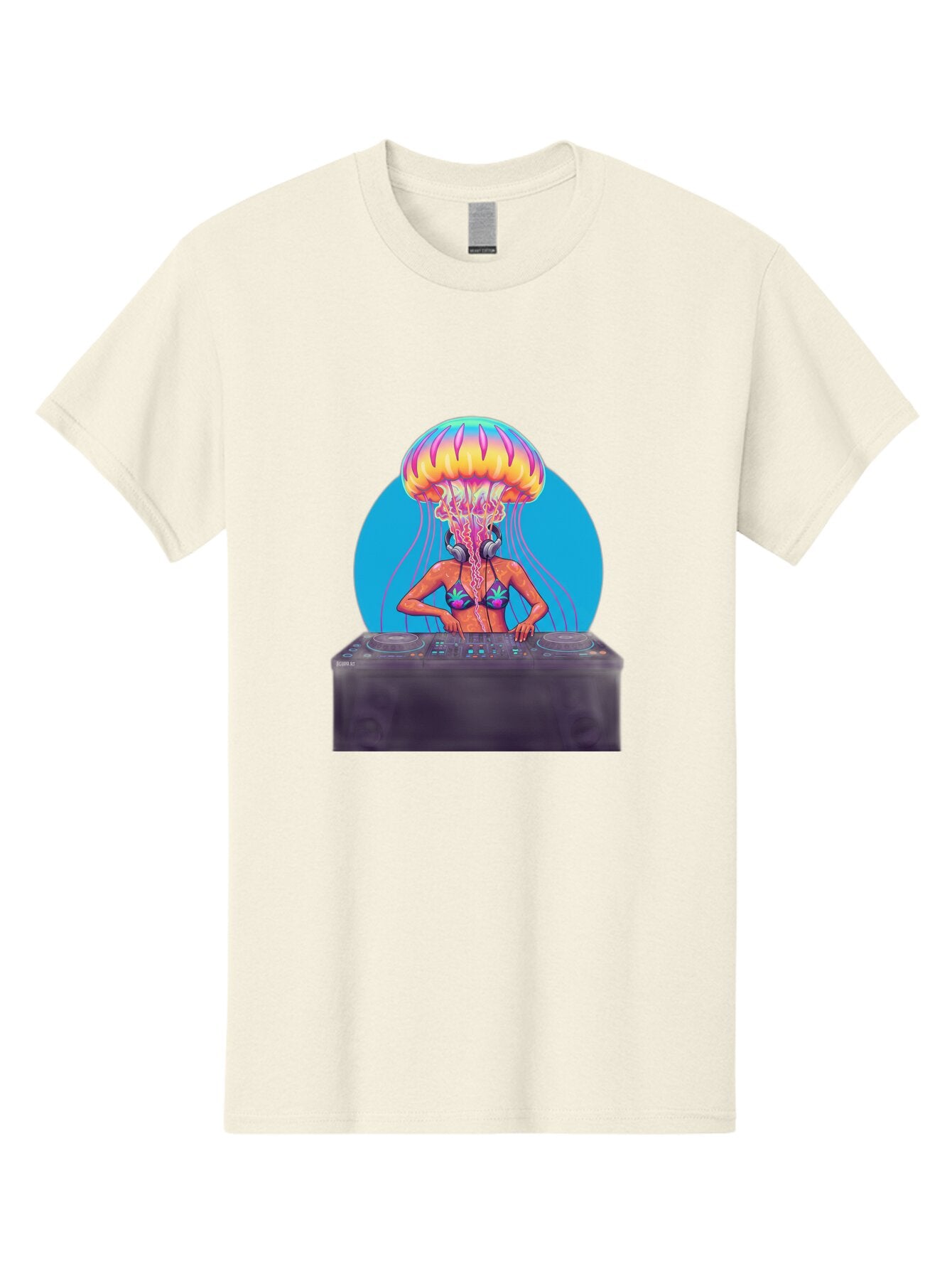 Jellyfish-Dj-3 Men'S Graphic Tee, 100% Cotton, Comfortable Casual Summer Wear, Machine Washable, Vintage Camera, Old Camera, Antique Camera, Black Camera, Classic Photography, Photography Equipment, Nostalgic Device, Film Camera, Camera Art Bar013 3