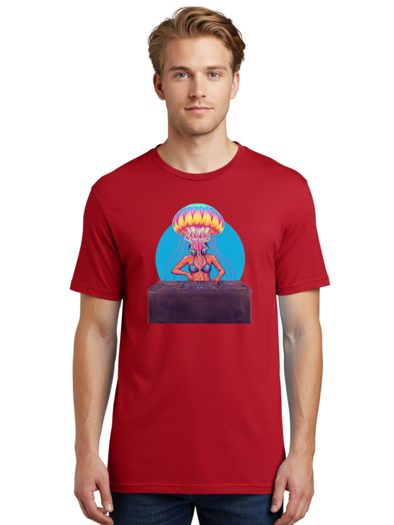 Jellyfish-Dj-3 Men'S Graphic Tee, 100% Cotton, Comfortable Casual Summer Wear, Machine Washable, Vintage Camera, Old Camera, Antique Camera, Black Camera, Classic Photography, Photography Equipment, Nostalgic Device, Film Camera, Camera Art Bar013 28