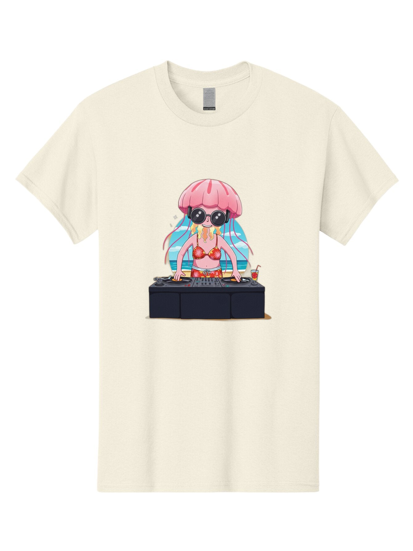 Jellyfish-Dj-4 Men'S Graphic Tee, 100% Cotton, Comfortable Casual Summer Wear, Machine Washable, Vintage Camera, Old Camera, Antique Camera, Black Camera, Classic Photography, Photography Equipment, Nostalgic Device, Film Camera, Camera Art Bar014 13