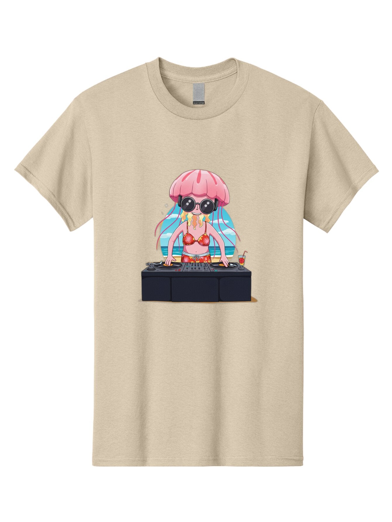 Jellyfish-Dj-4 Men'S Graphic Tee, 100% Cotton, Comfortable Casual Summer Wear, Machine Washable, Vintage Camera, Old Camera, Antique Camera, Black Camera, Classic Photography, Photography Equipment, Nostalgic Device, Film Camera, Camera Art Bar014 15