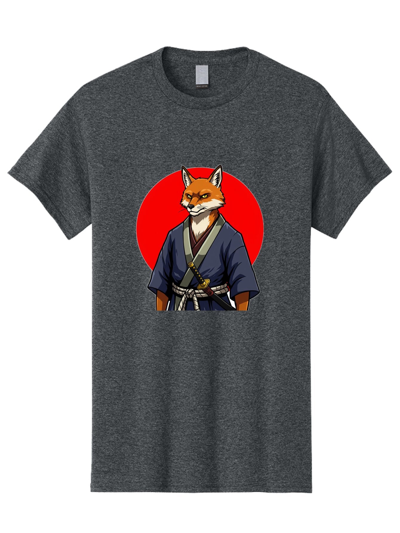 Kitsune-Samurai-1 Men'S Graphic Tee, 100% Cotton, Comfortable Casual Summer Wear, Machine Washable, Vintage Camera, Old Camera, Antique Camera, Black Camera, Classic Photography, Photography Equipment, Nostalgic Device, Film Camera, Camera Art Bar022 8