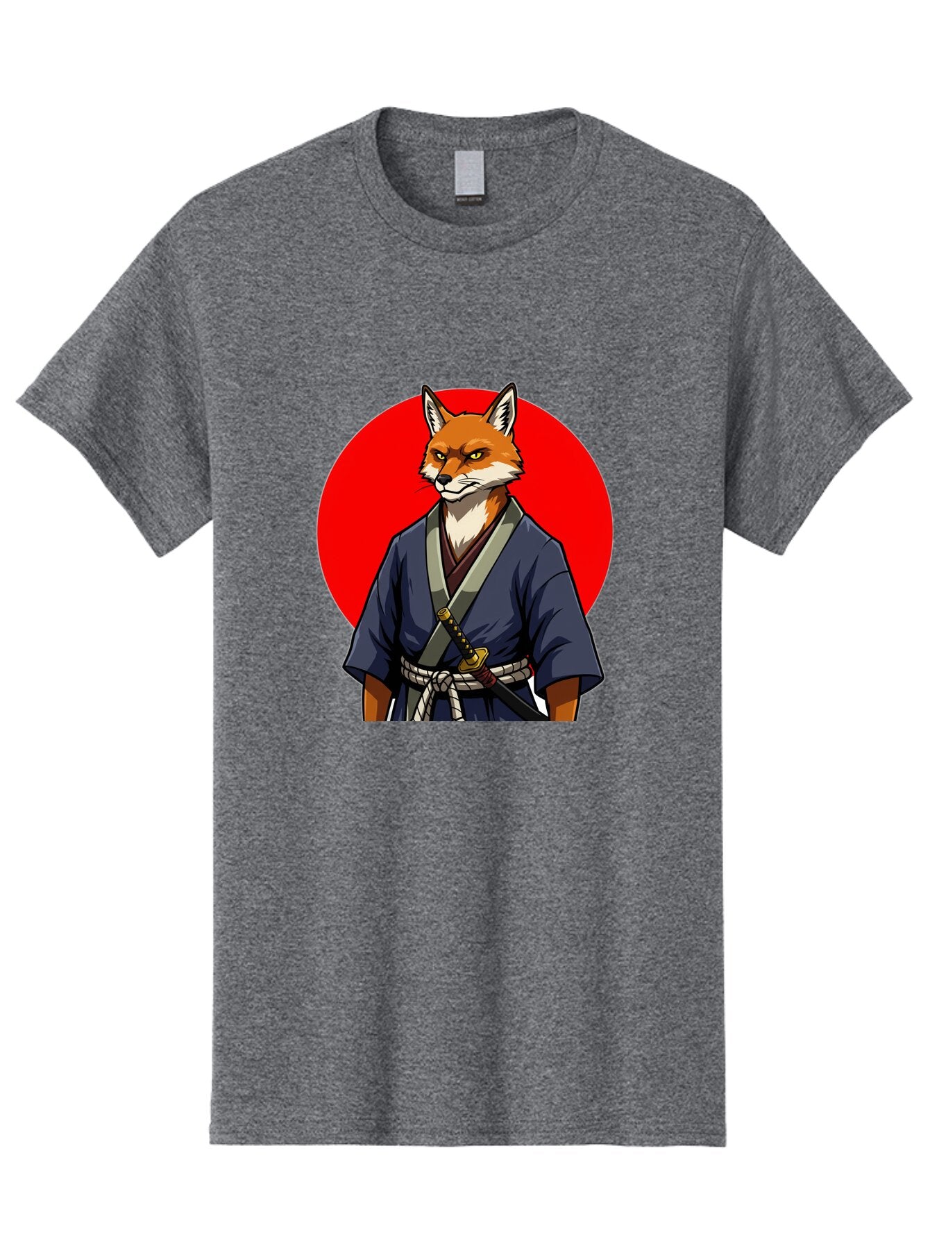 Kitsune-Samurai-1 Men'S Graphic Tee, 100% Cotton, Comfortable Casual Summer Wear, Machine Washable, Vintage Camera, Old Camera, Antique Camera, Black Camera, Classic Photography, Photography Equipment, Nostalgic Device, Film Camera, Camera Art Bar022 6