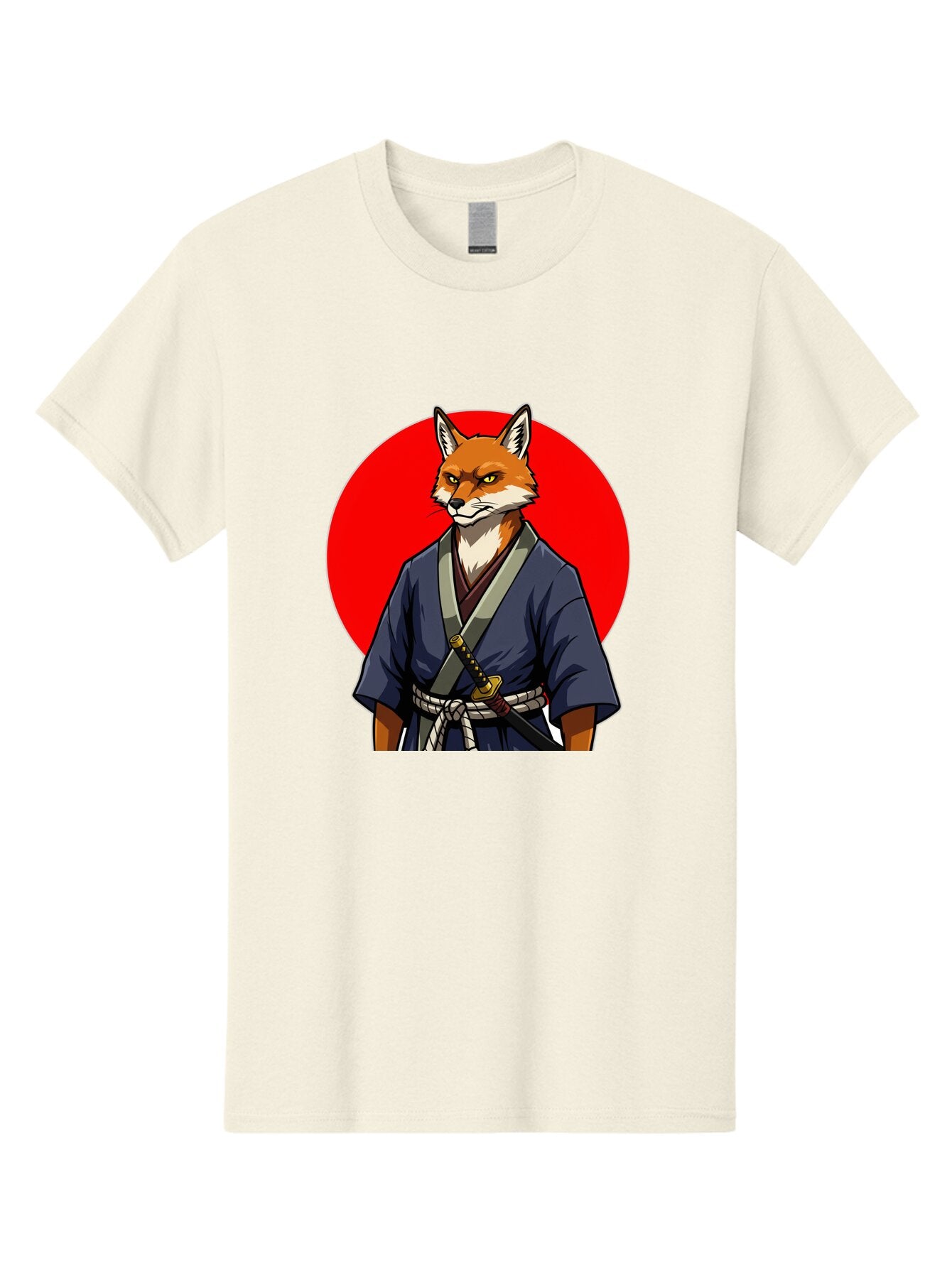 Kitsune-Samurai-1 Men'S Graphic Tee, 100% Cotton, Comfortable Casual Summer Wear, Machine Washable, Vintage Camera, Old Camera, Antique Camera, Black Camera, Classic Photography, Photography Equipment, Nostalgic Device, Film Camera, Camera Art Bar022 3