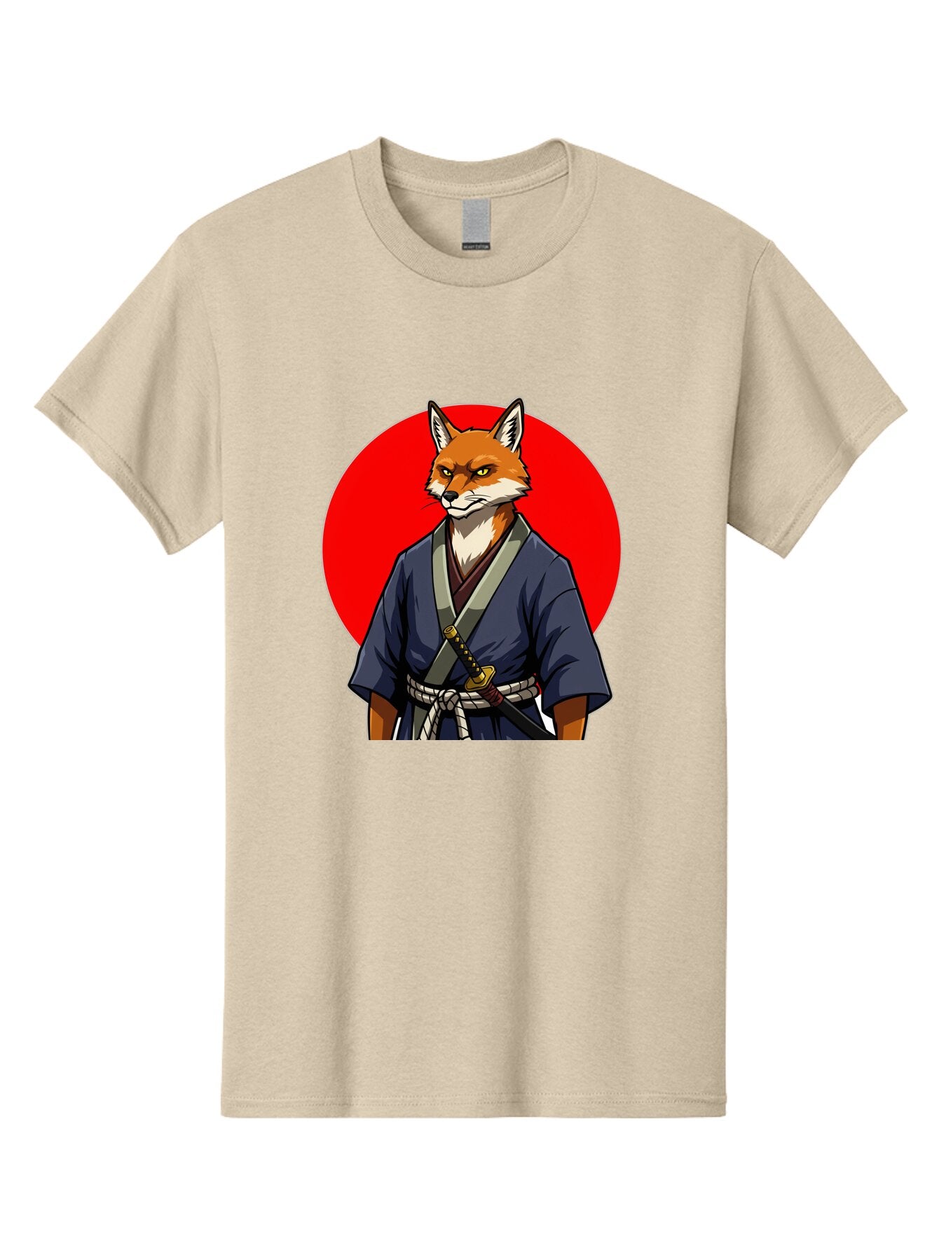 Kitsune-Samurai-1 Men'S Graphic Tee, 100% Cotton, Comfortable Casual Summer Wear, Machine Washable, Vintage Camera, Old Camera, Antique Camera, Black Camera, Classic Photography, Photography Equipment, Nostalgic Device, Film Camera, Camera Art Bar022 14