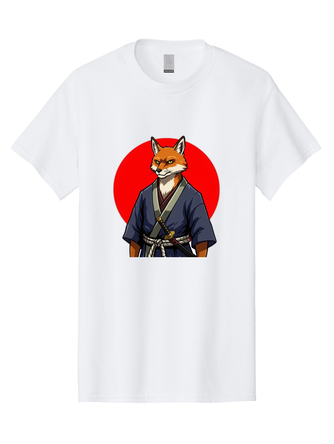 Kitsune-Samurai-1 Men'S Graphic Tee, 100% Cotton, Comfortable Casual Summer Wear, Machine Washable, Vintage Camera, Old Camera, Antique Camera, Black Camera, Classic Photography, Photography Equipment, Nostalgic Device, Film Camera, Camera Art Bar022 4