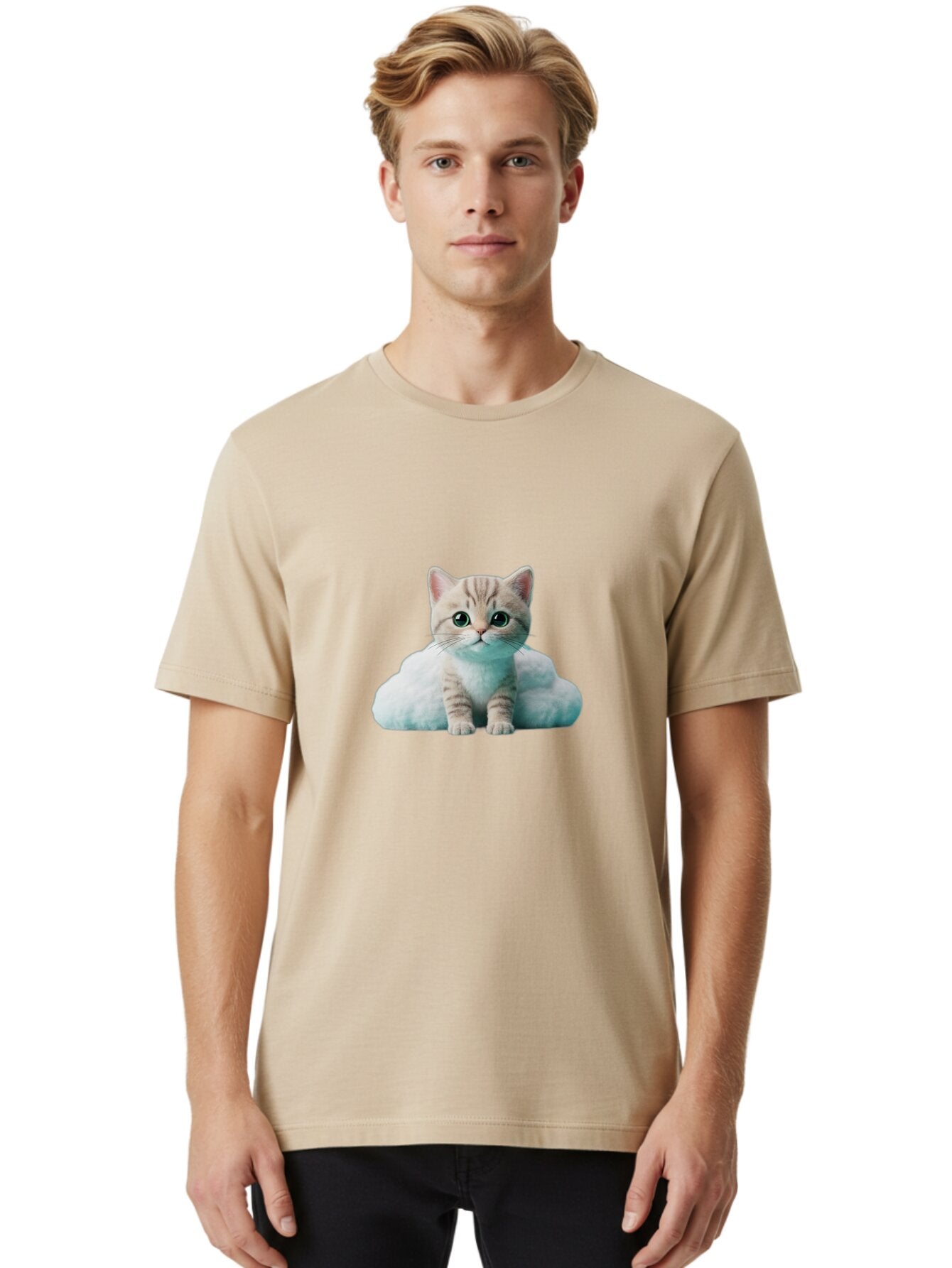 Kitten-On-Cloud Men'S Graphic Tee, 100% Cotton, Comfortable Casual Summer Wear, Machine Washable, Vintage Camera, Old Camera, Antique Camera, Black Camera, Classic Photography, Photography Equipment, Nostalgic Device, Film Camera, Camera Art Bar026 23