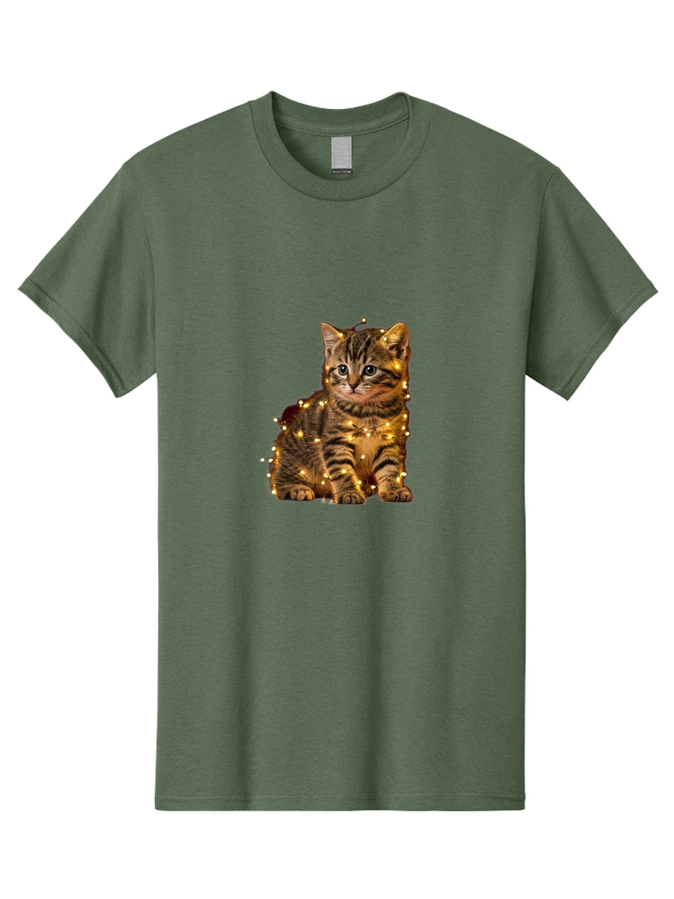 Kitten-With-Christmas-Lights Men'S Graphic Tee, 100% Cotton, Comfortable Casual Summer Wear, Machine Washable, Vintage Camera, Old Camera, Antique Camera, Black Camera, Classic Photography, Photography Equipment, Nostalgic Device, Film Camera, Bar028 7