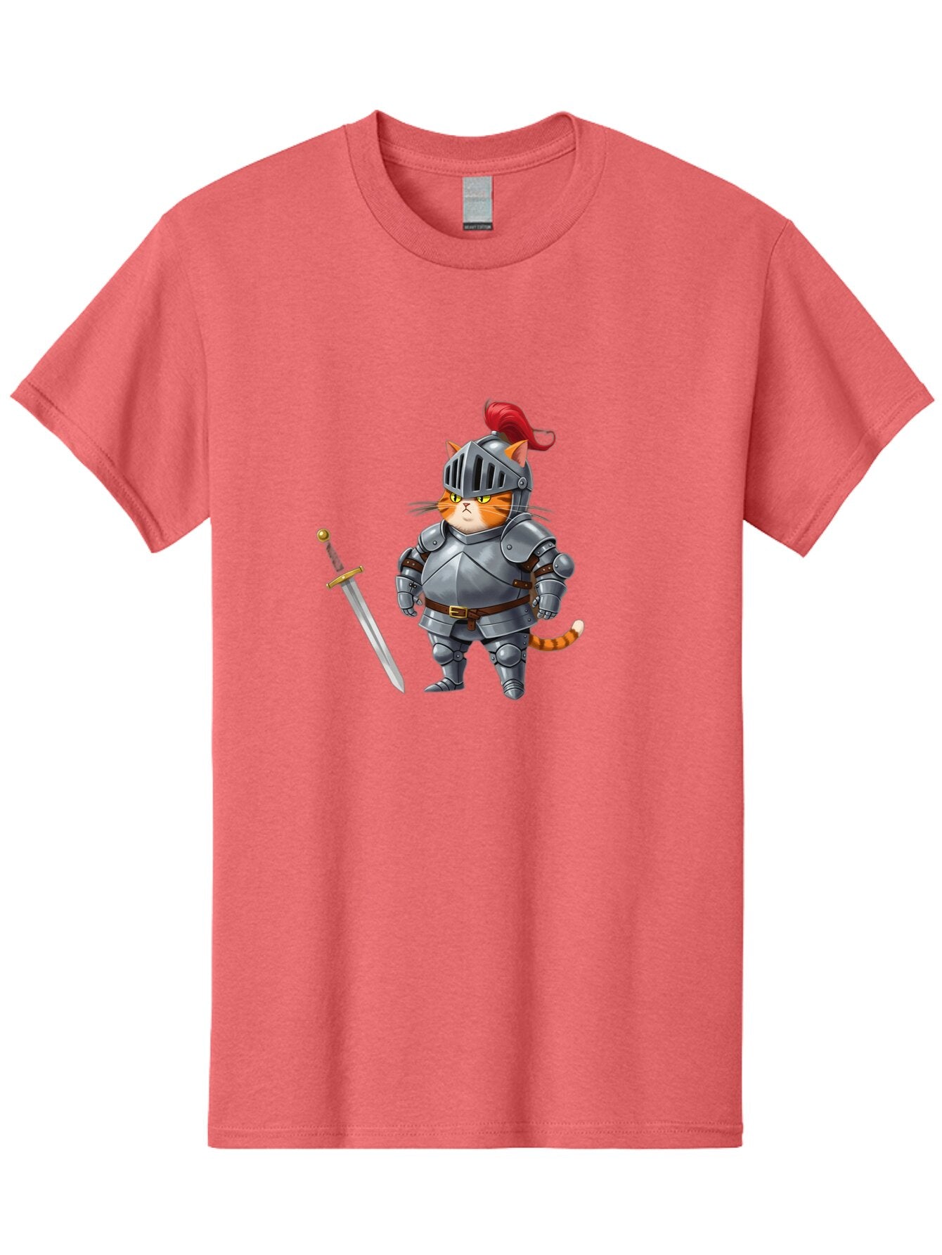 Knight-Cat-1 Men'S Graphic Tee, 100% Cotton, Comfortable Casual Summer Wear, Machine Washable, Vintage Camera, Old Camera, Antique Camera, Black Camera, Classic Photography, Photography Equipment, Nostalgic Device, Film Camera, Camera Art Bar033 5